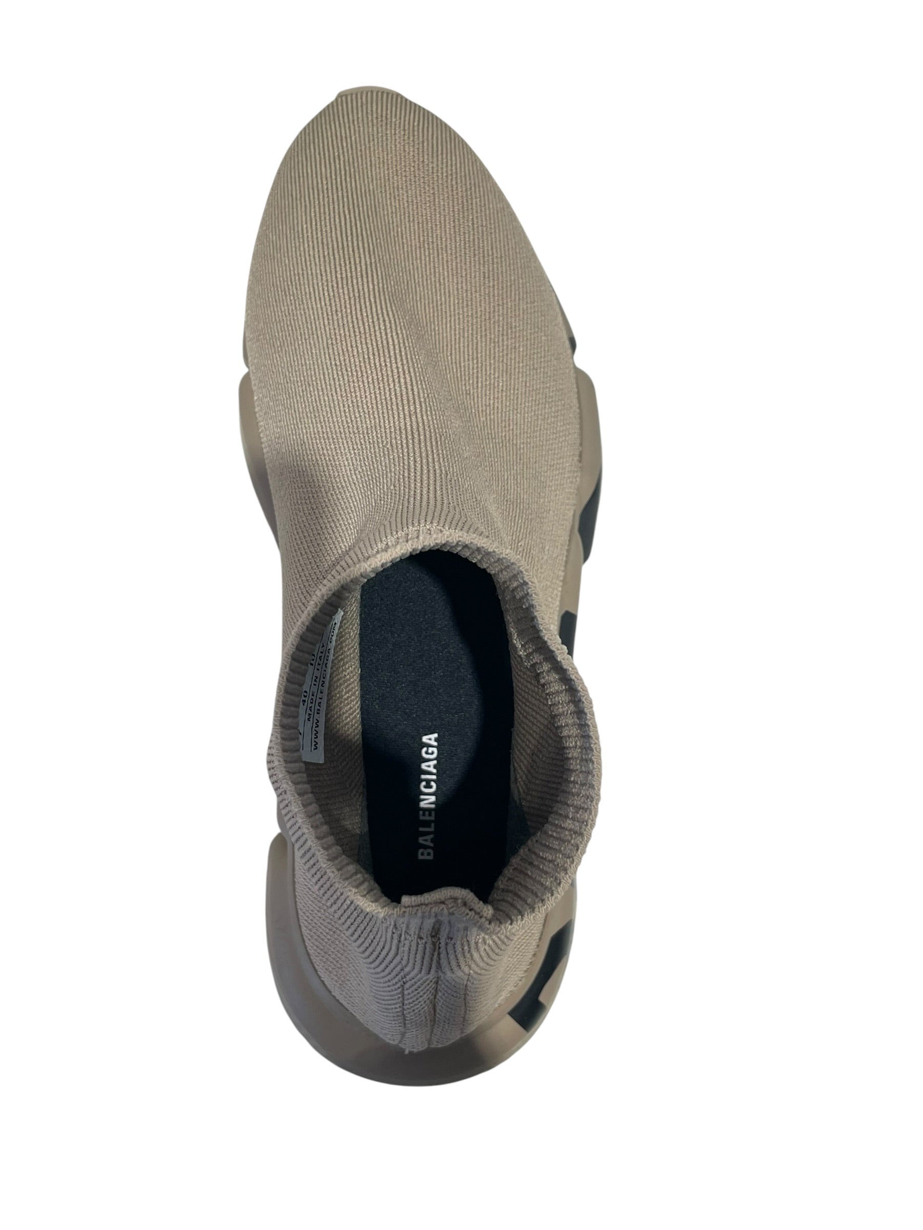 BALENCIAGA/Hi-Sneakers/EU 40/Cotton/BRW/Speed Sneaker Graffiti view 4
