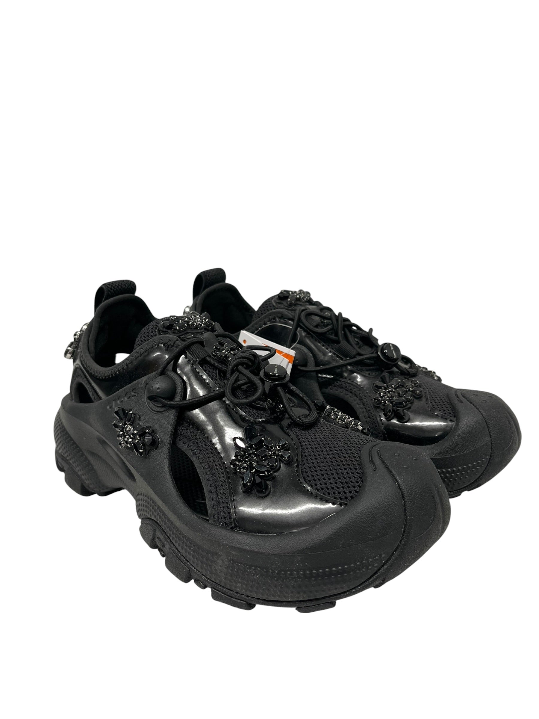 SIMONE ROCHA/crocs/Sandals/US 6/Cotton/BLK/TRAILBREAK view 1