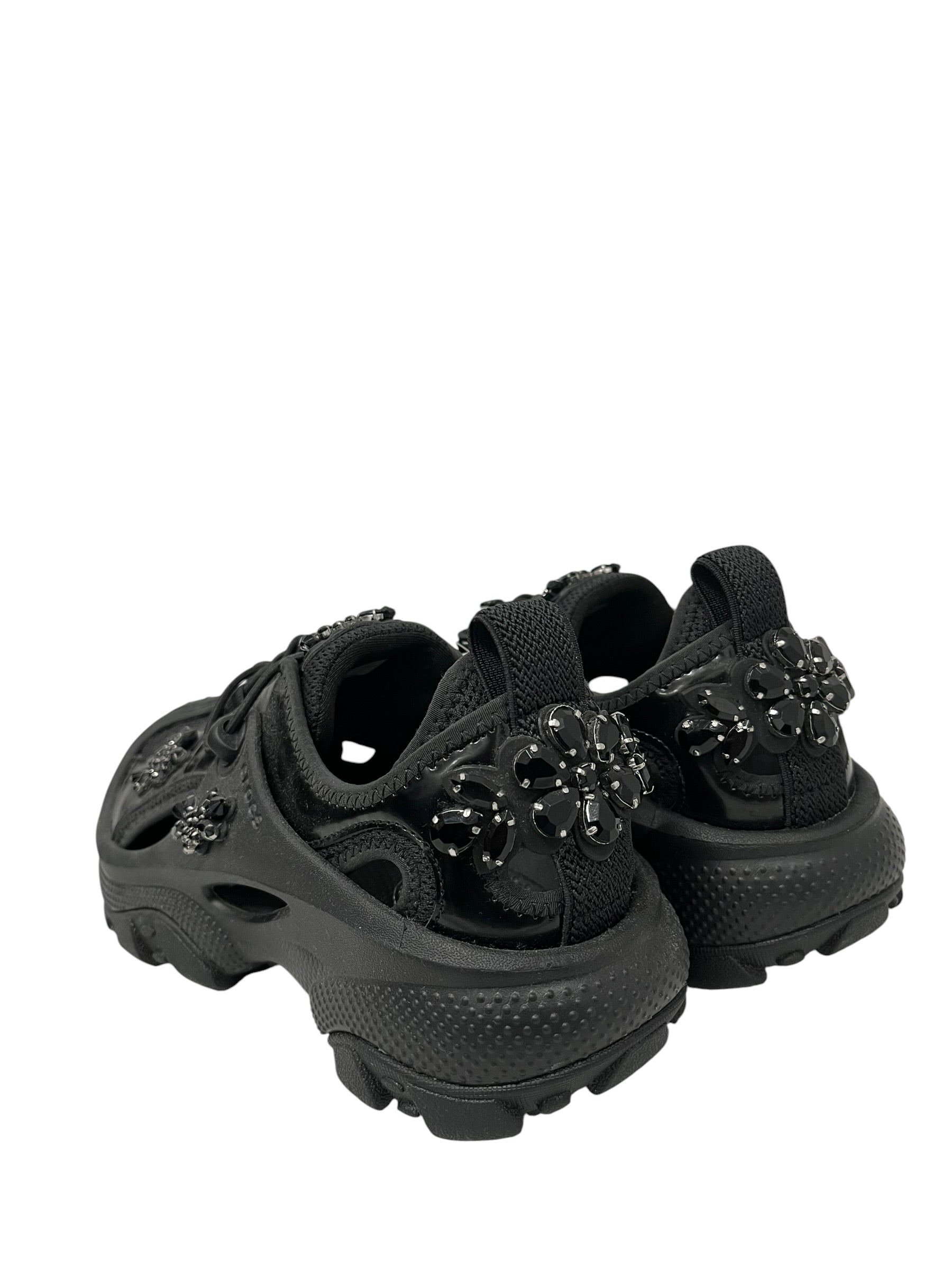 SIMONE ROCHA/crocs/Sandals/US 6/Cotton/BLK/TRAILBREAK view 2
