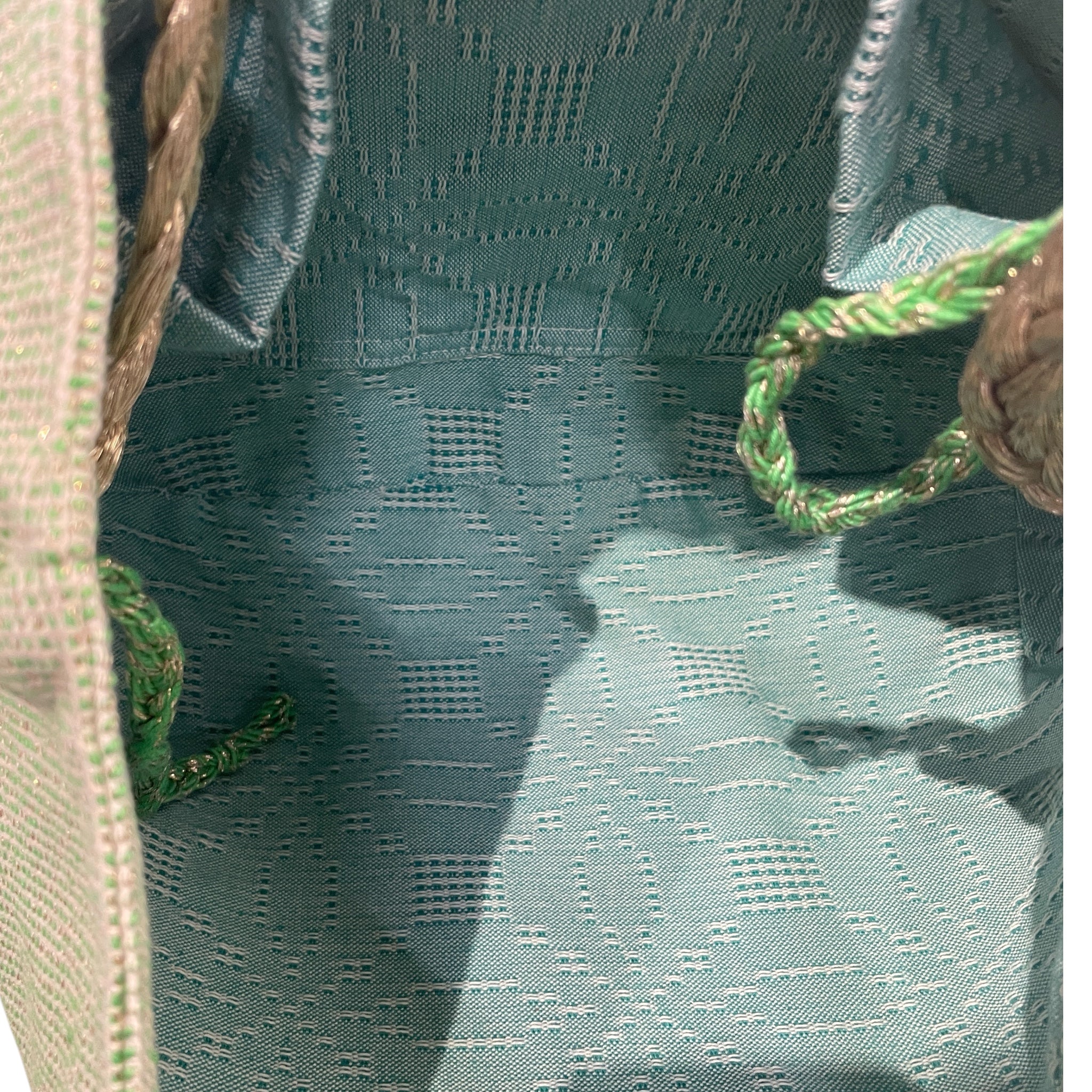 ANTONELLO TEDDE/Hand Bag/Floral Pattern/GRN/ view 3