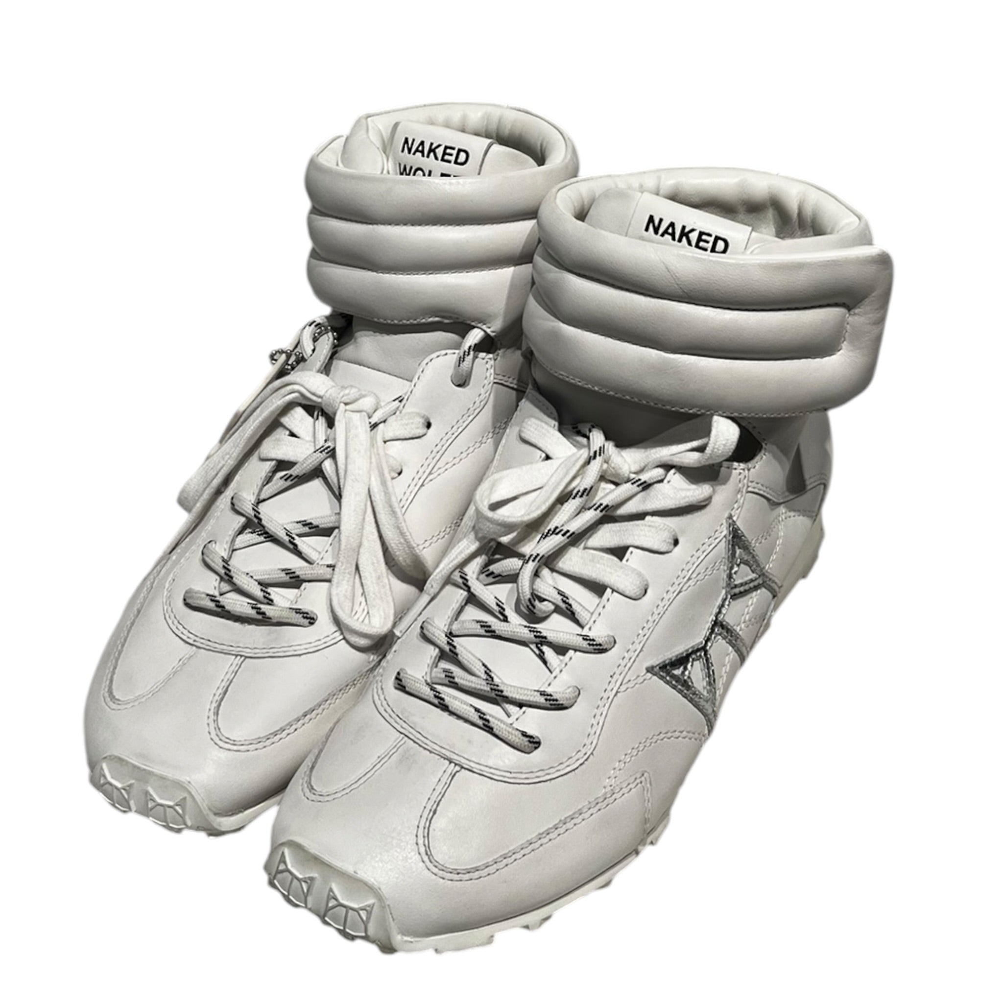 NAKED WOLFE/Hi-Sneakers/US 11/WHT/llove sneaker view 1