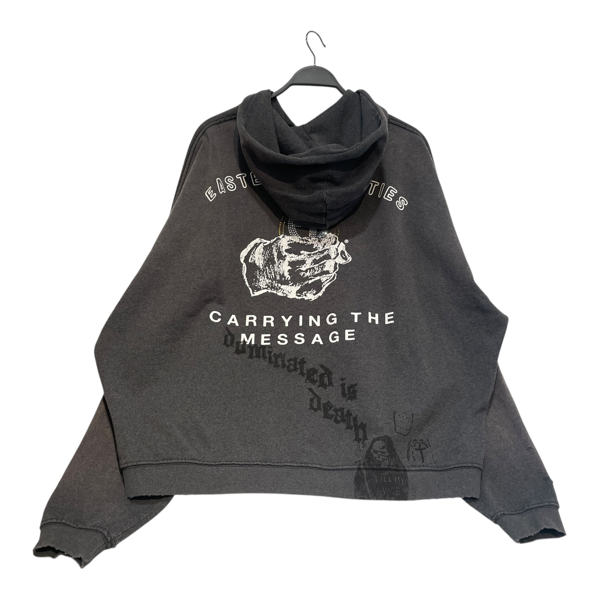 Paly/Zip Up Hoodie/XL/Cotton/GRY/South Bay Graffiti view 2