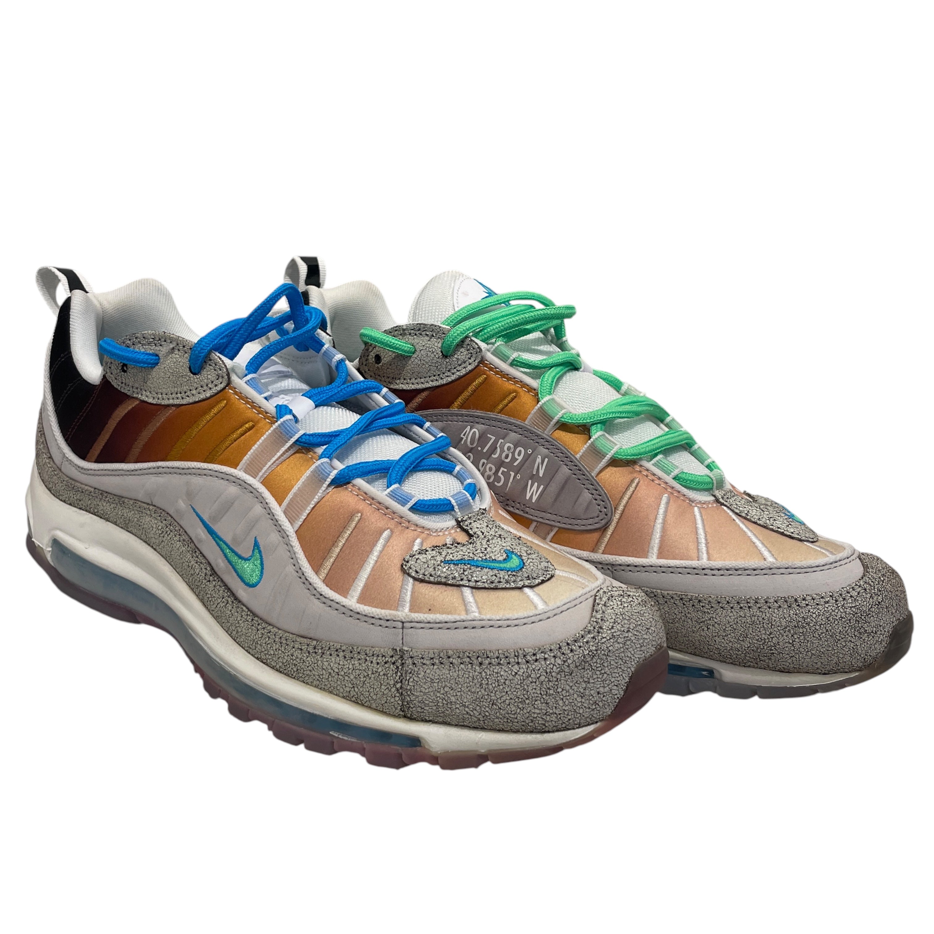 NIKE/AIR MAX 98 OA GS/Low-Sneakers/US 12/MLT/CI1502-001 view 1