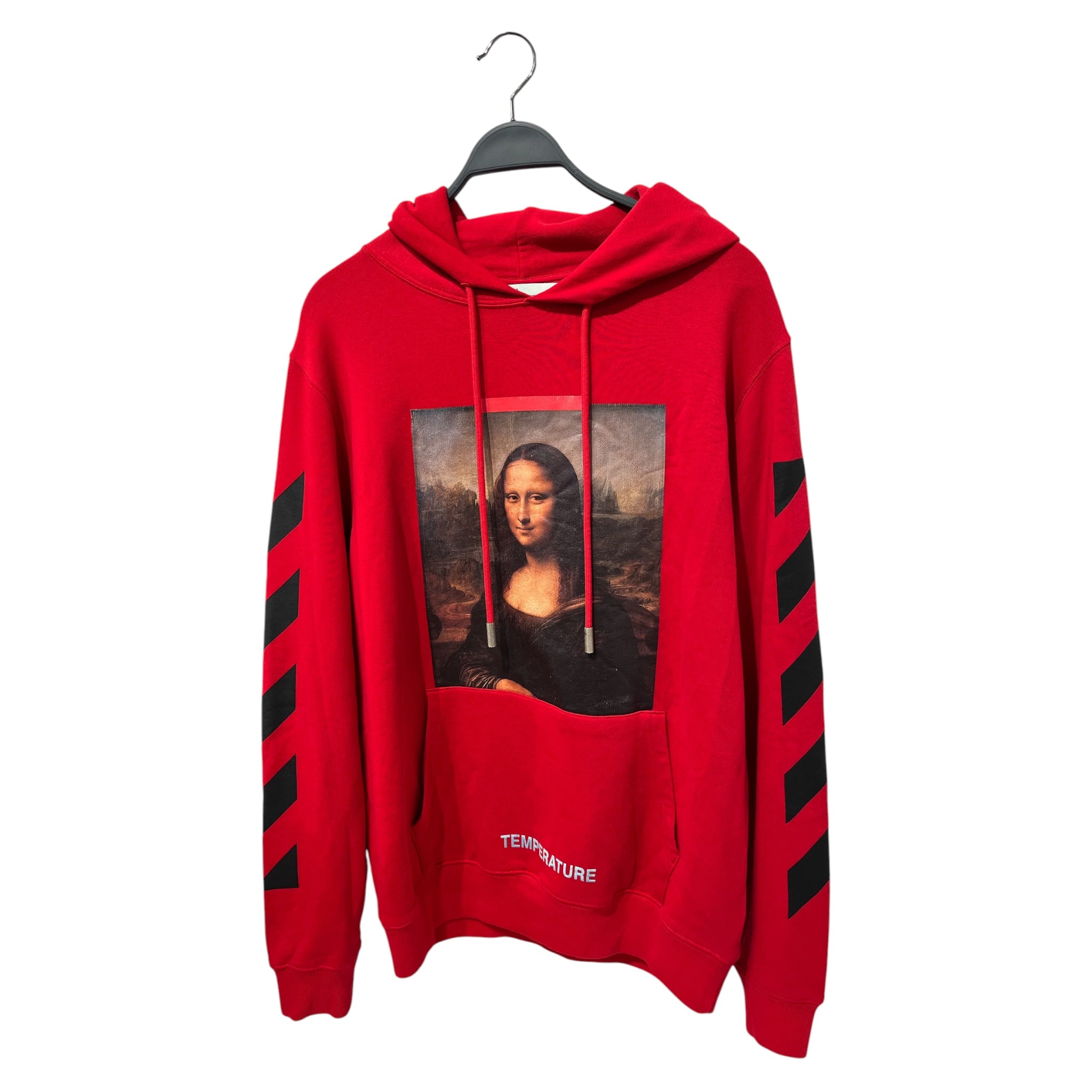 OFF-WHITE/Hoodie/S/Cotton/RED/MONA LISA HOODIE view 1