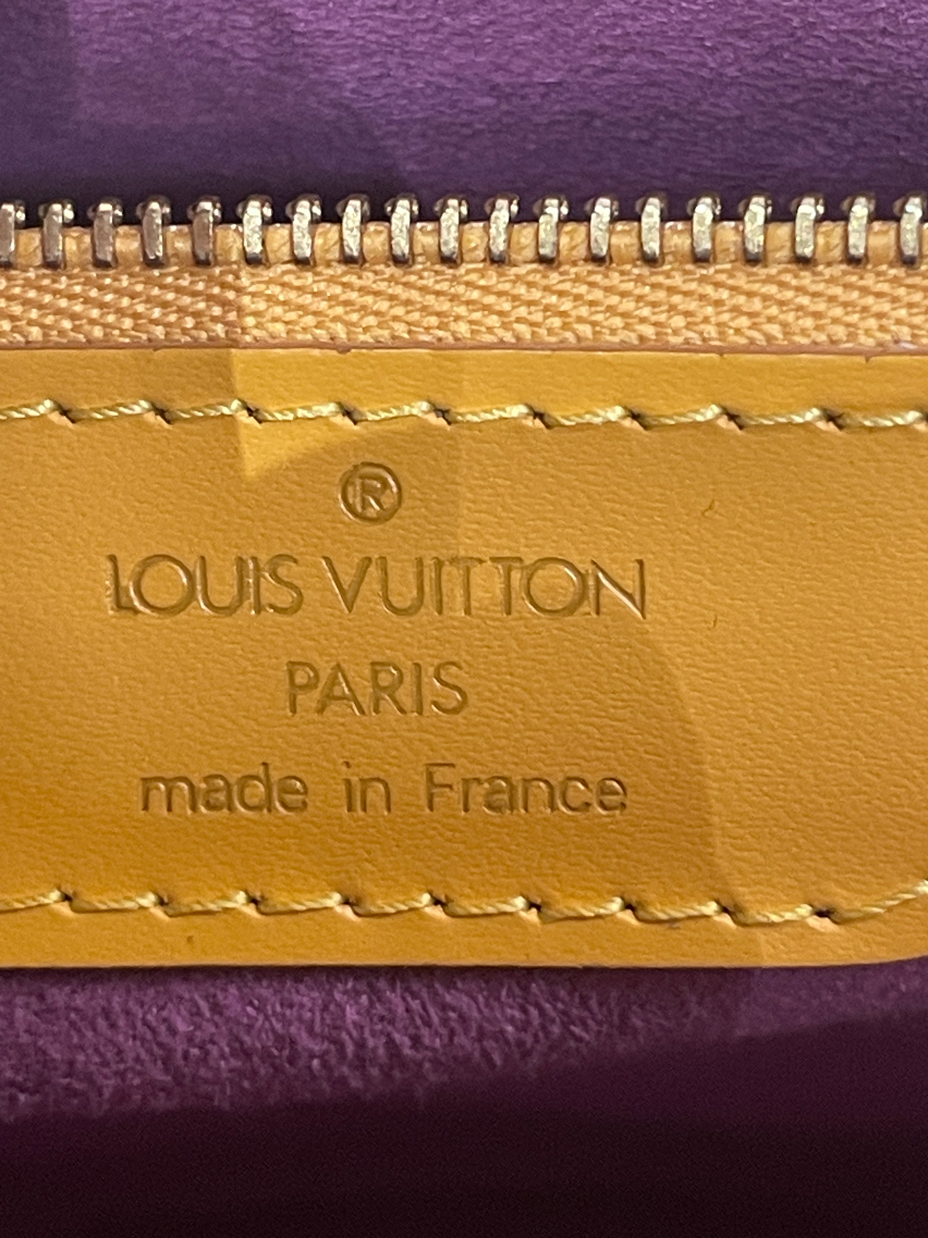 LOUIS VUITTON/Hand Bag/Leather/YEL/EPI SAINT view 7