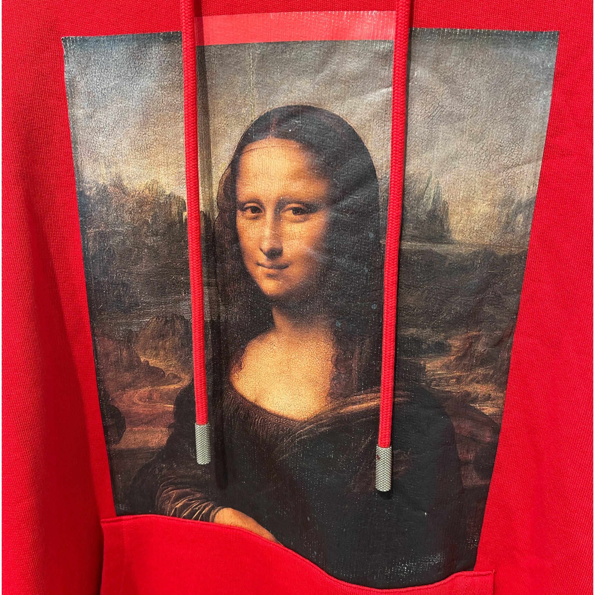 OFF-WHITE/Hoodie/S/Cotton/RED/MONA LISA HOODIE view 6