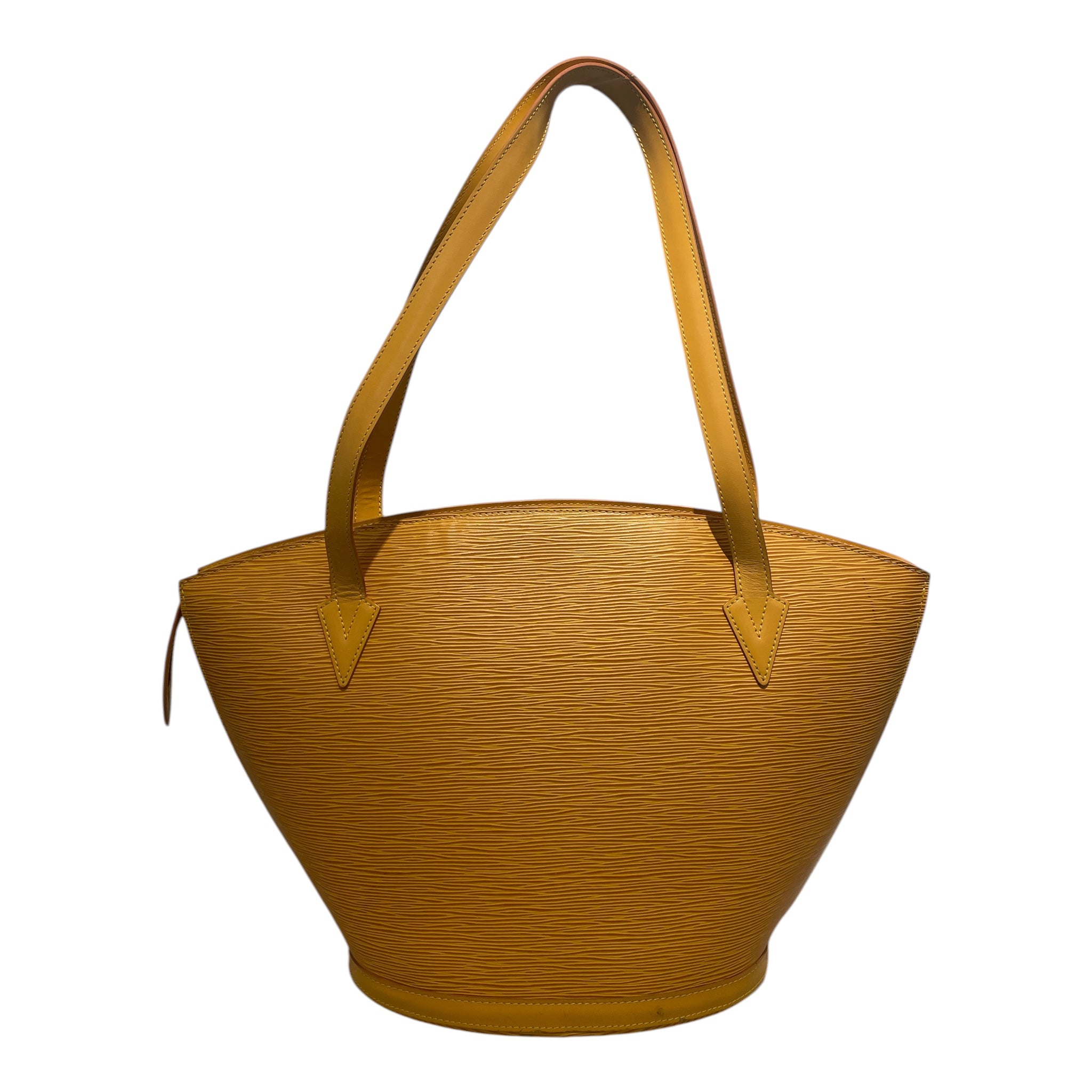 LOUIS VUITTON/Hand Bag/Leather/YEL/EPI SAINT view 1