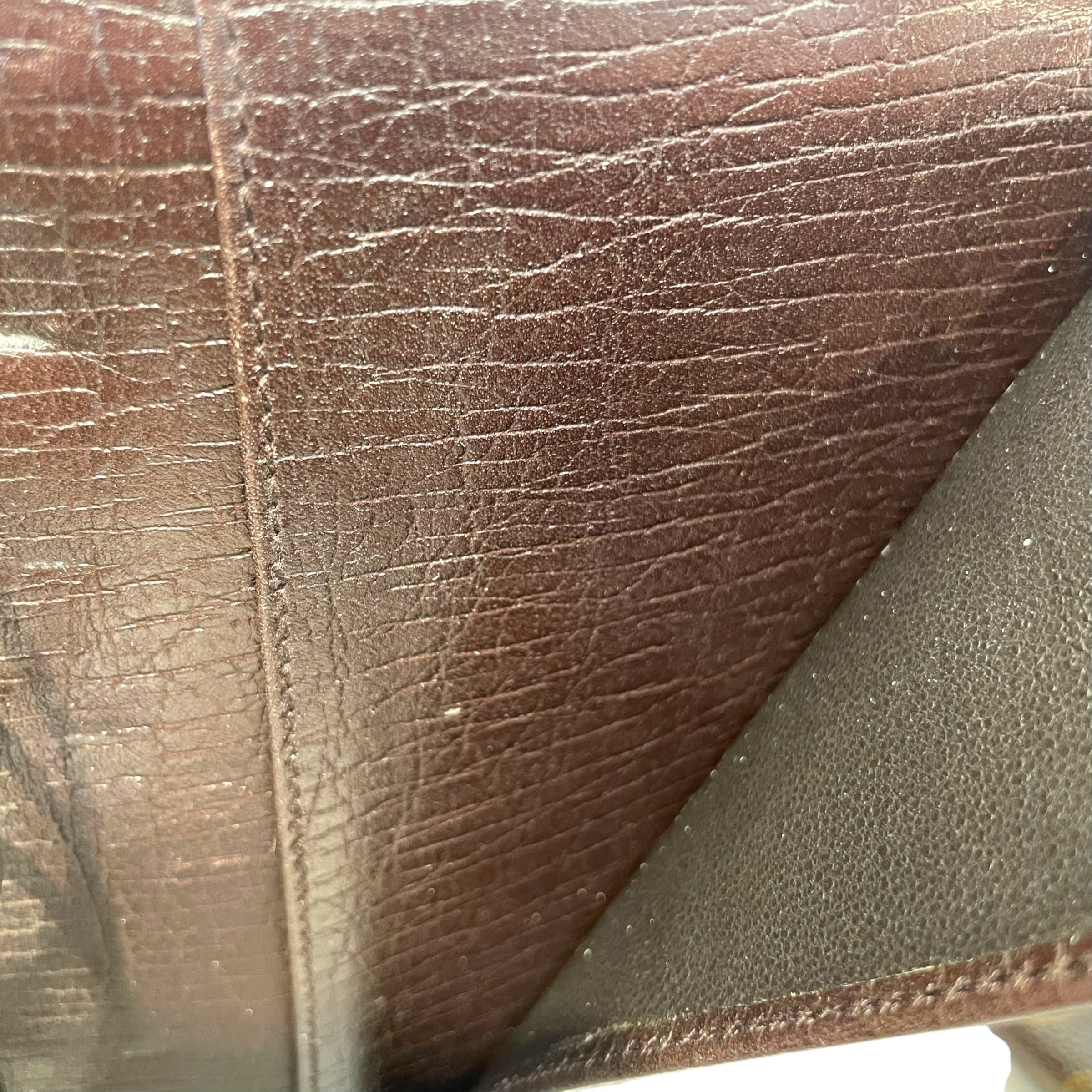 GUCCI/Planner Cover/Monogram/Leather/CML/L's/Vintage GG Small Ring Agenda view 4