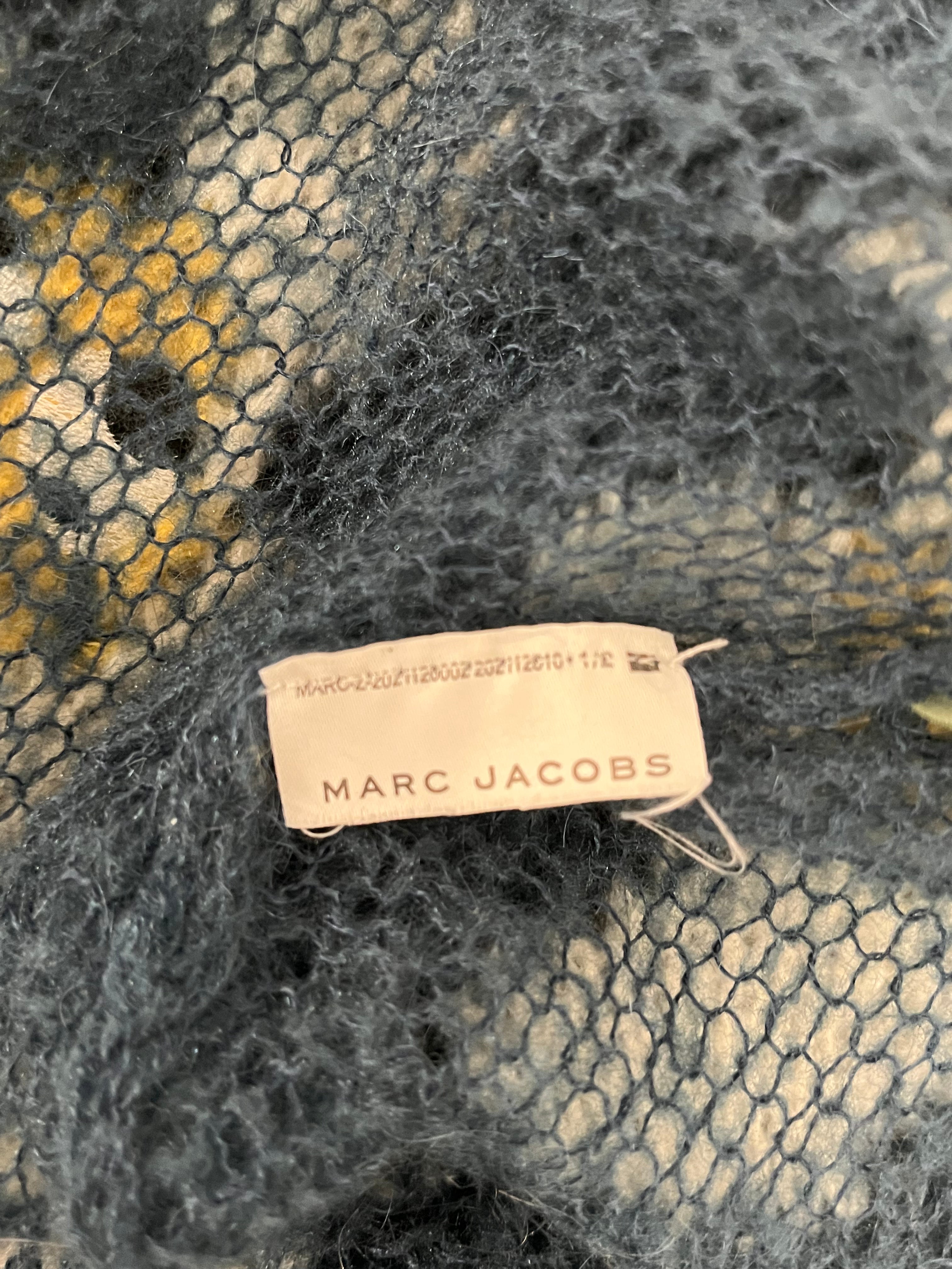Heaven By Marc Jacobs/Sweater/L/All Over Print/Wool/IDG/flower patches view 4