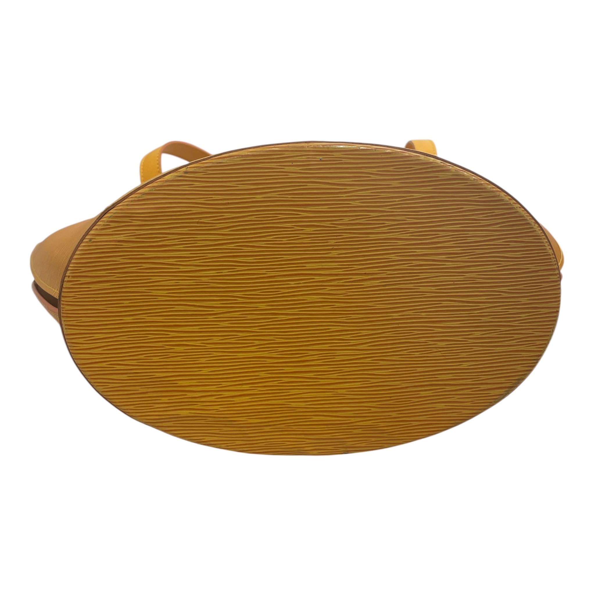 LOUIS VUITTON/Hand Bag/Leather/YEL/EPI SAINT view 3