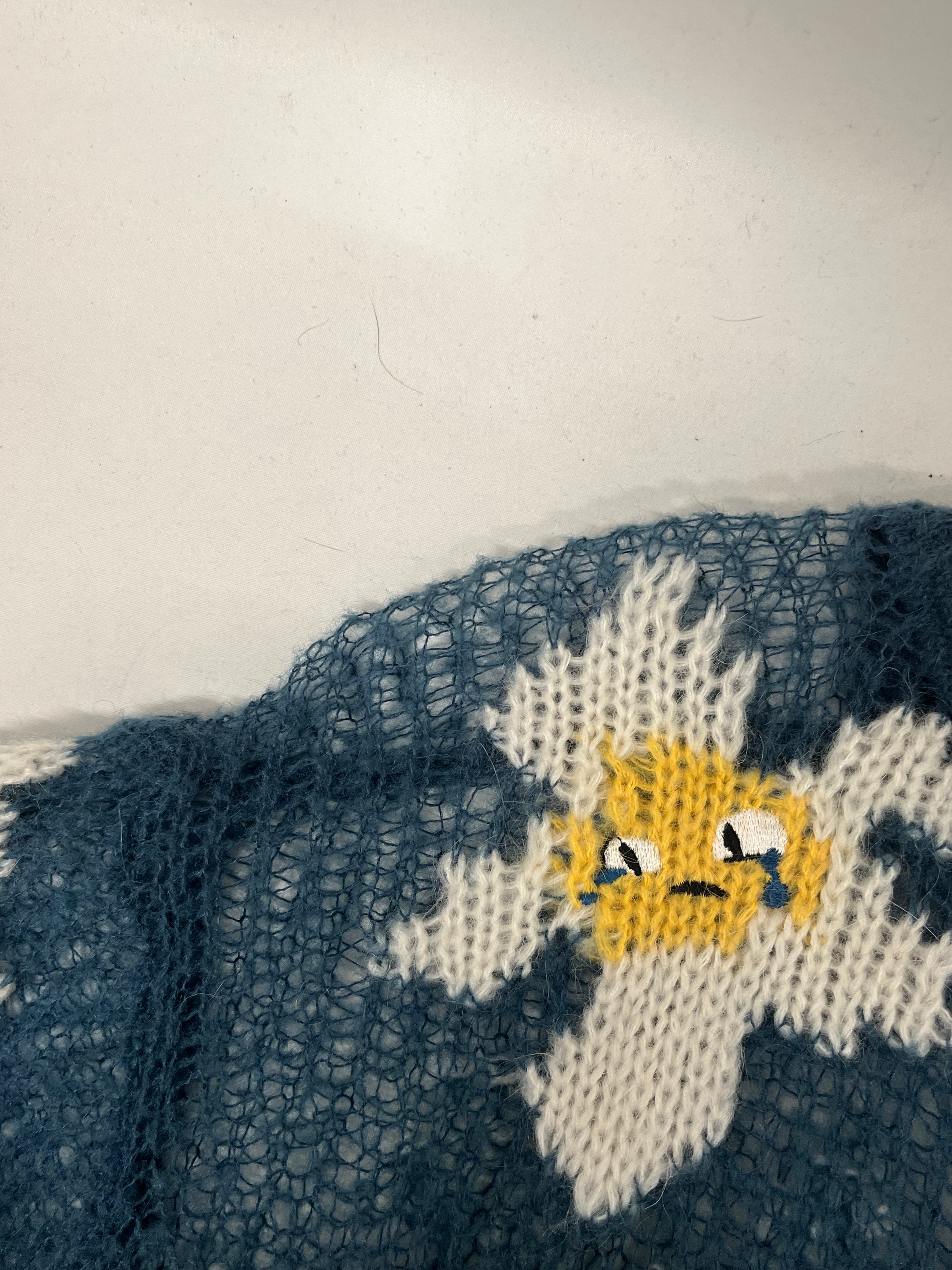 Heaven By Marc Jacobs/Sweater/L/All Over Print/Wool/IDG/flower patches view 5