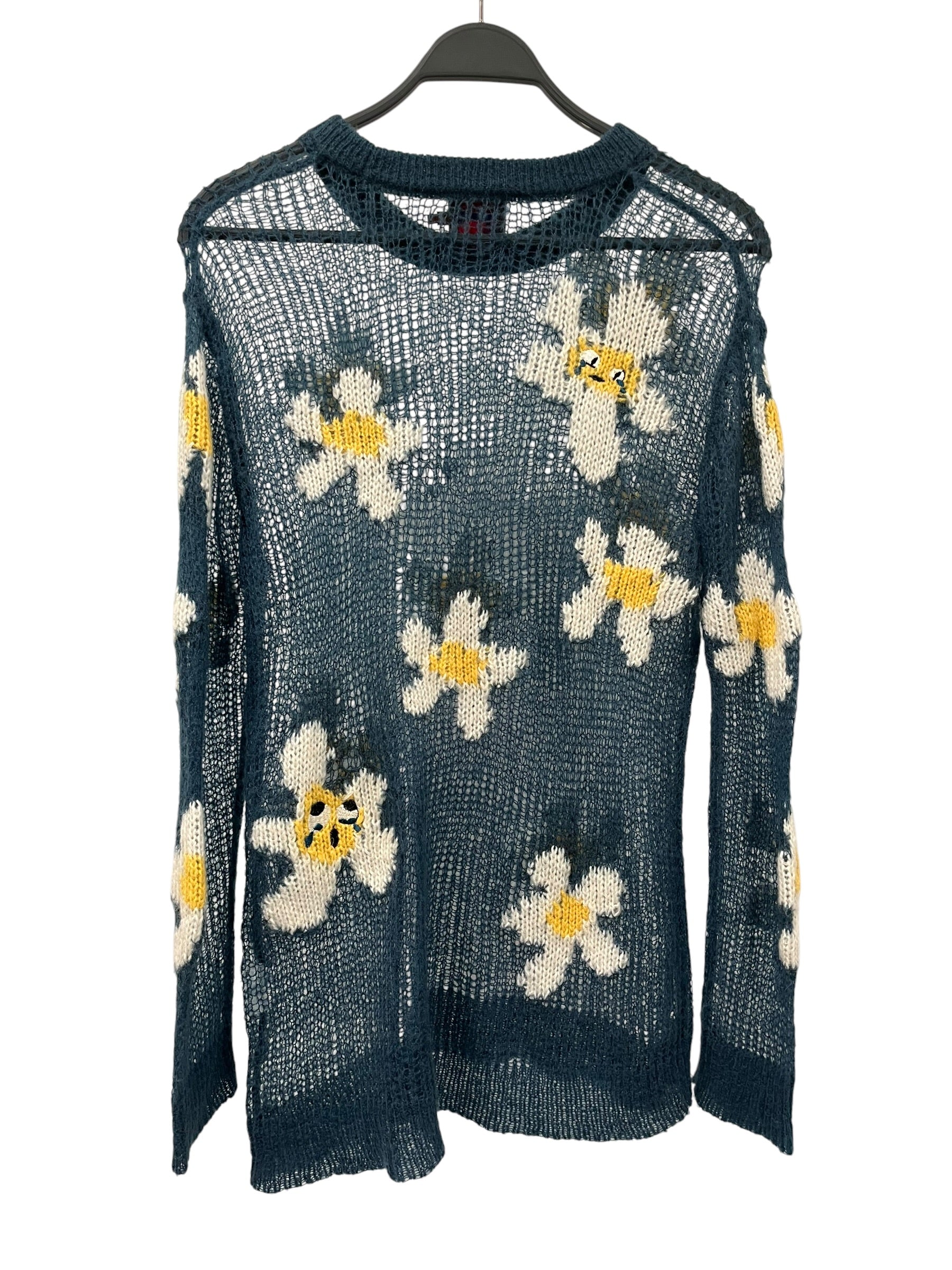 Heaven By Marc Jacobs/Sweater/L/All Over Print/Wool/IDG/flower patches view 2
