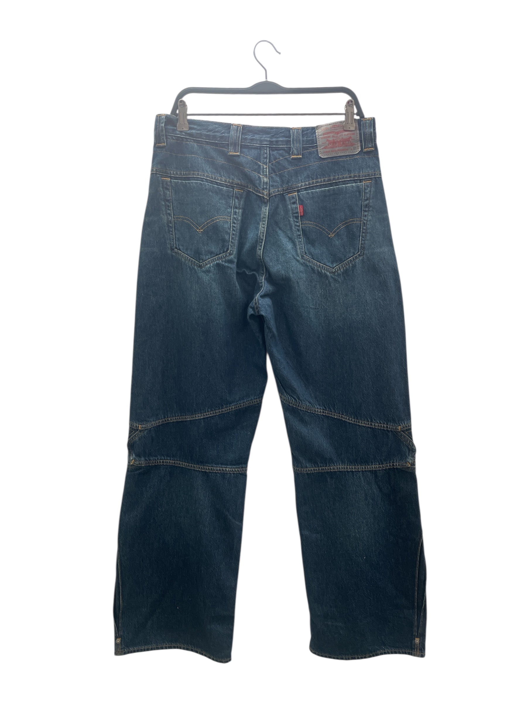 Levi's/Kiko Kostadinov/Bootcut Pants/32/Cotton/BLU/Graphic/ARTICULATE JEANS - 0041M0000 view 2
