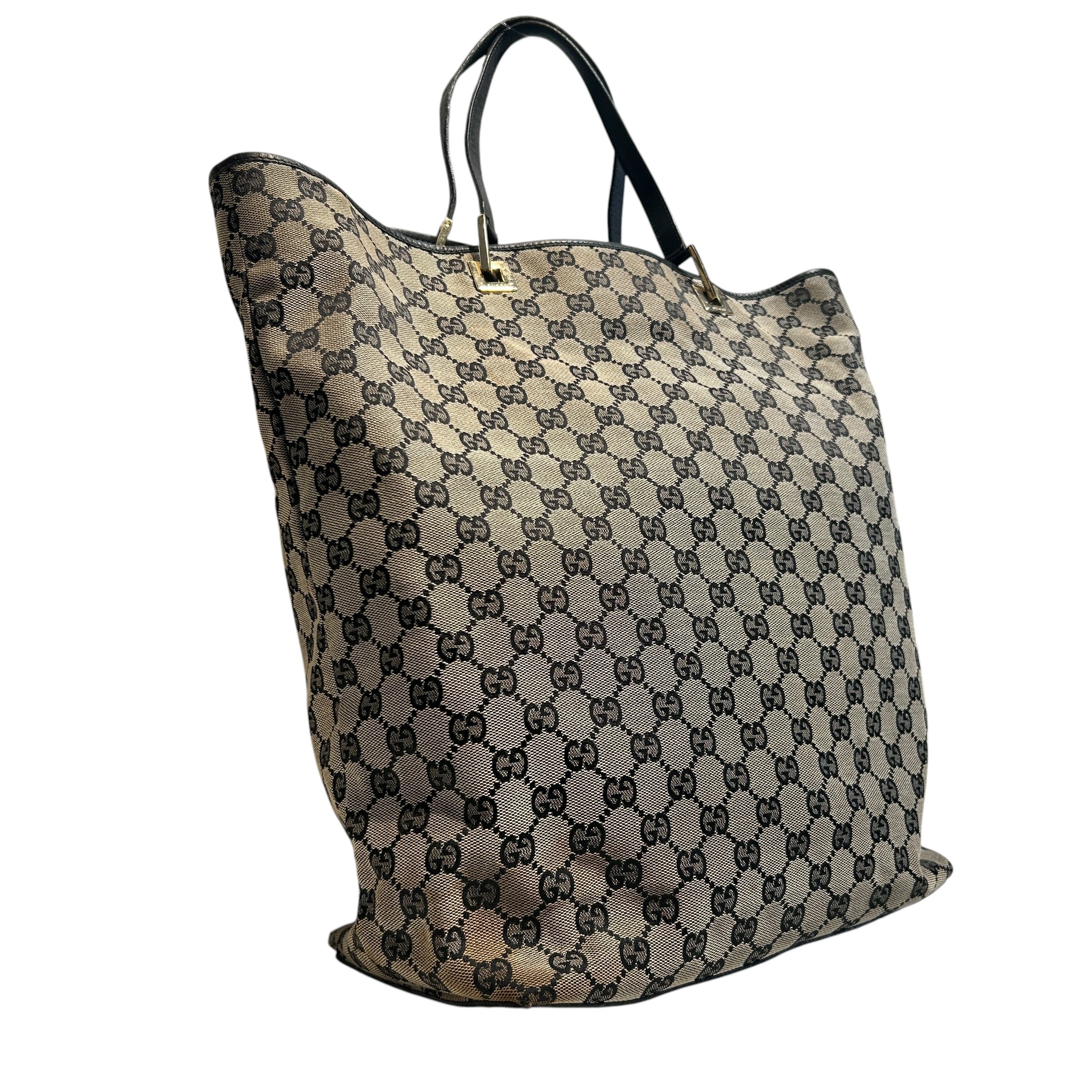 GUCCI/Tote Bag/Monogram/Cotton/NVY/Gucci GG Mono Canvas Tote view 6