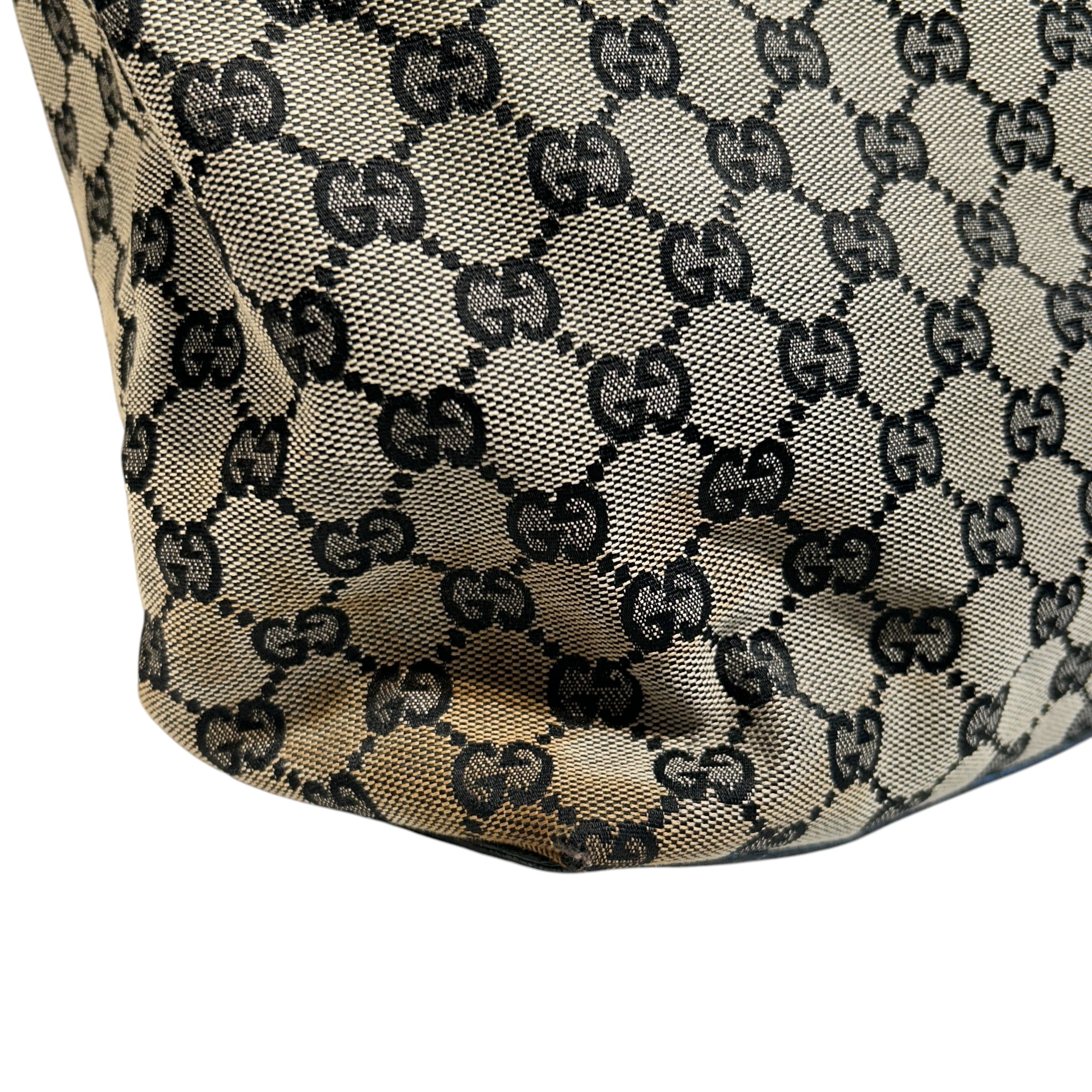 GUCCI/Tote Bag/Monogram/Cotton/NVY/Gucci GG Mono Canvas Tote view 9