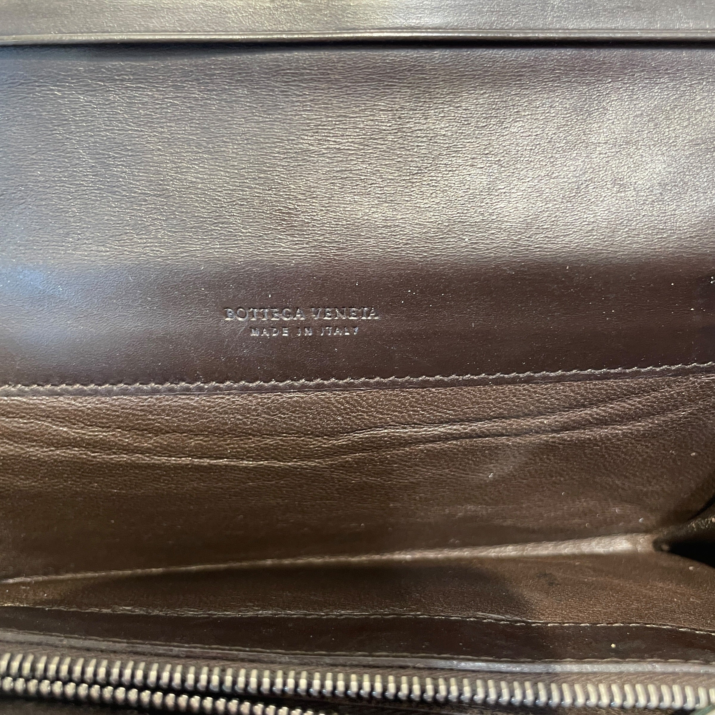 BOTTEGA VENETA/Long Wallet/Leather/BRW/L's/Intrecciato Nappa Wallet view 3