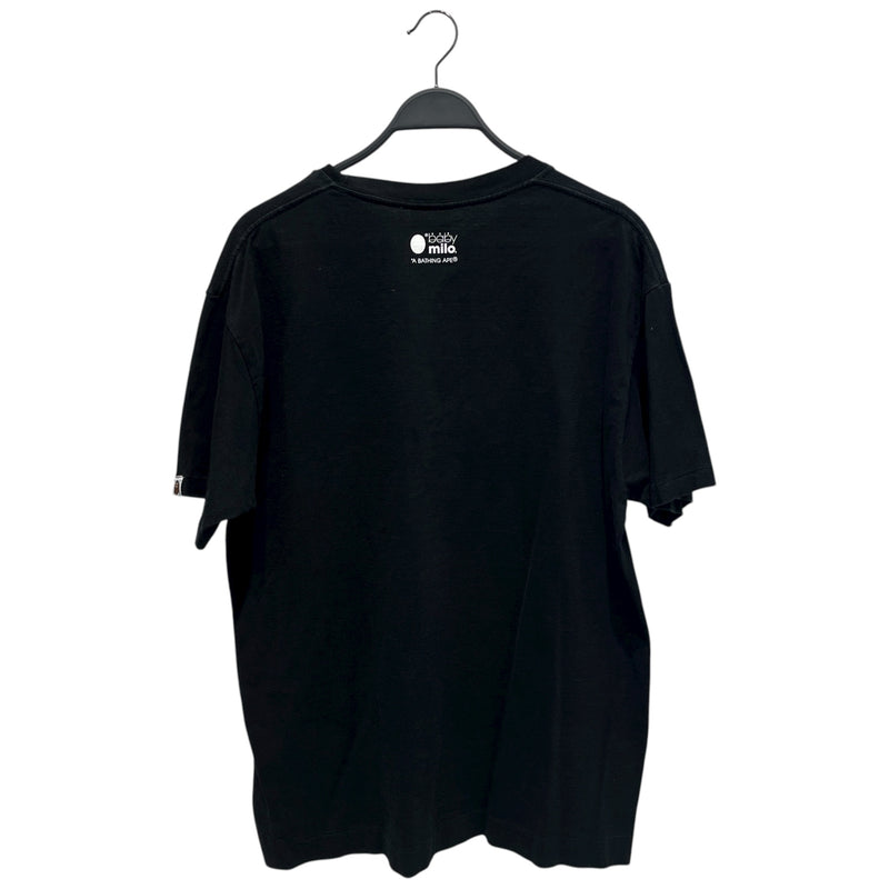 A BATHING APE/T-Shirt/XL/Cotton/BLK/BAPE BAPESTA SHIRT 90S