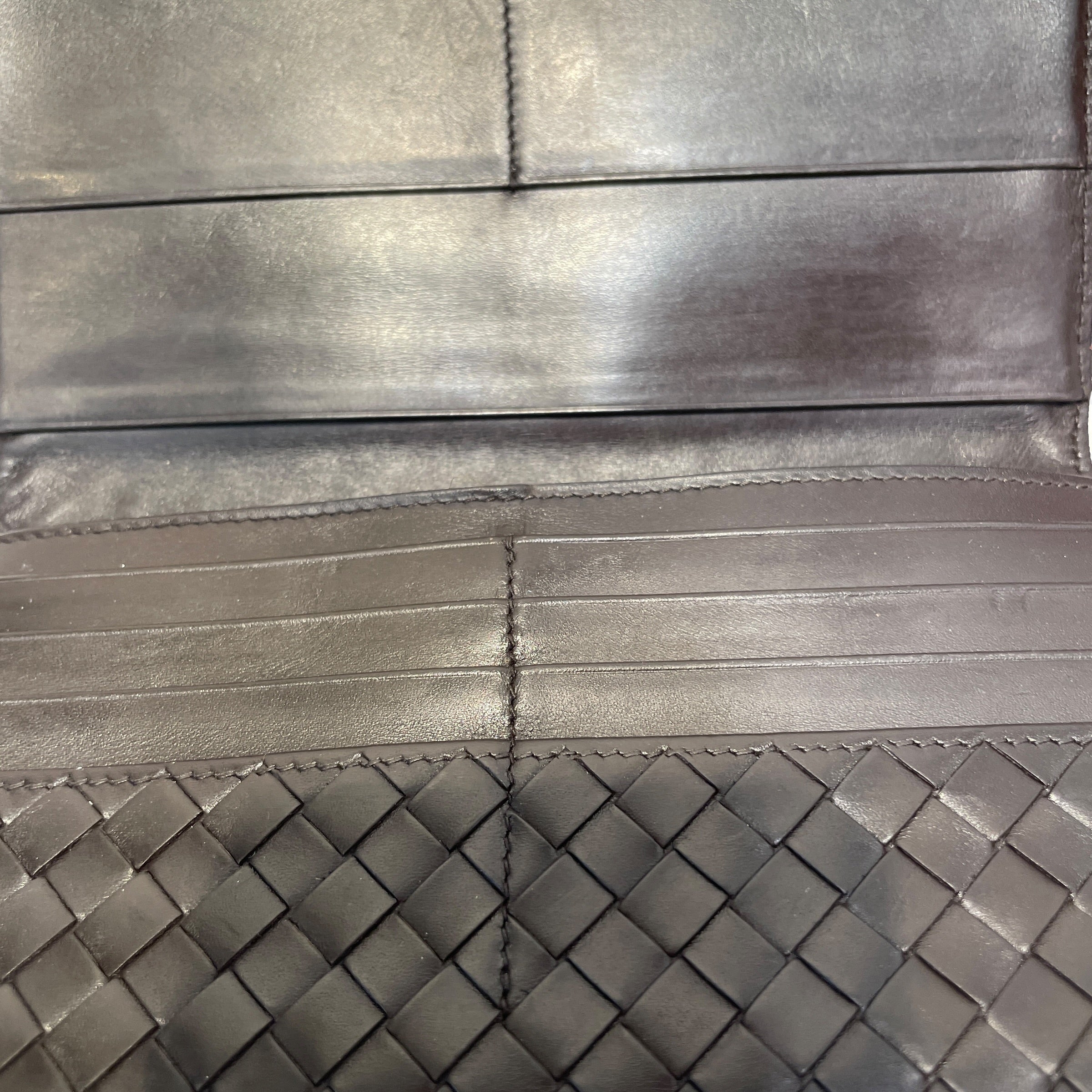 BOTTEGA VENETA/Long Wallet/Leather/BRW/L's/Intrecciato Nappa Wallet view 5