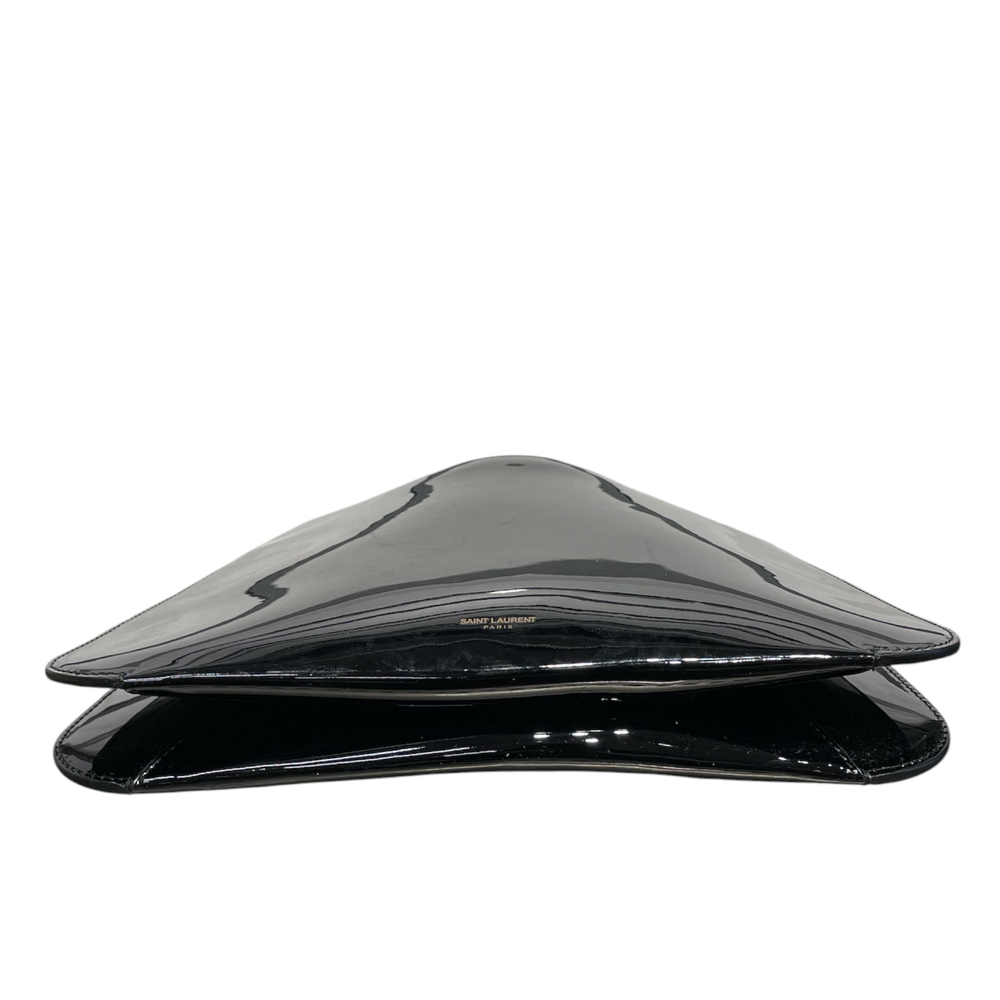 SAINT LAURENT/Bag/Leather/BLK/PATENT LEATHER SADIE HOBO view 4