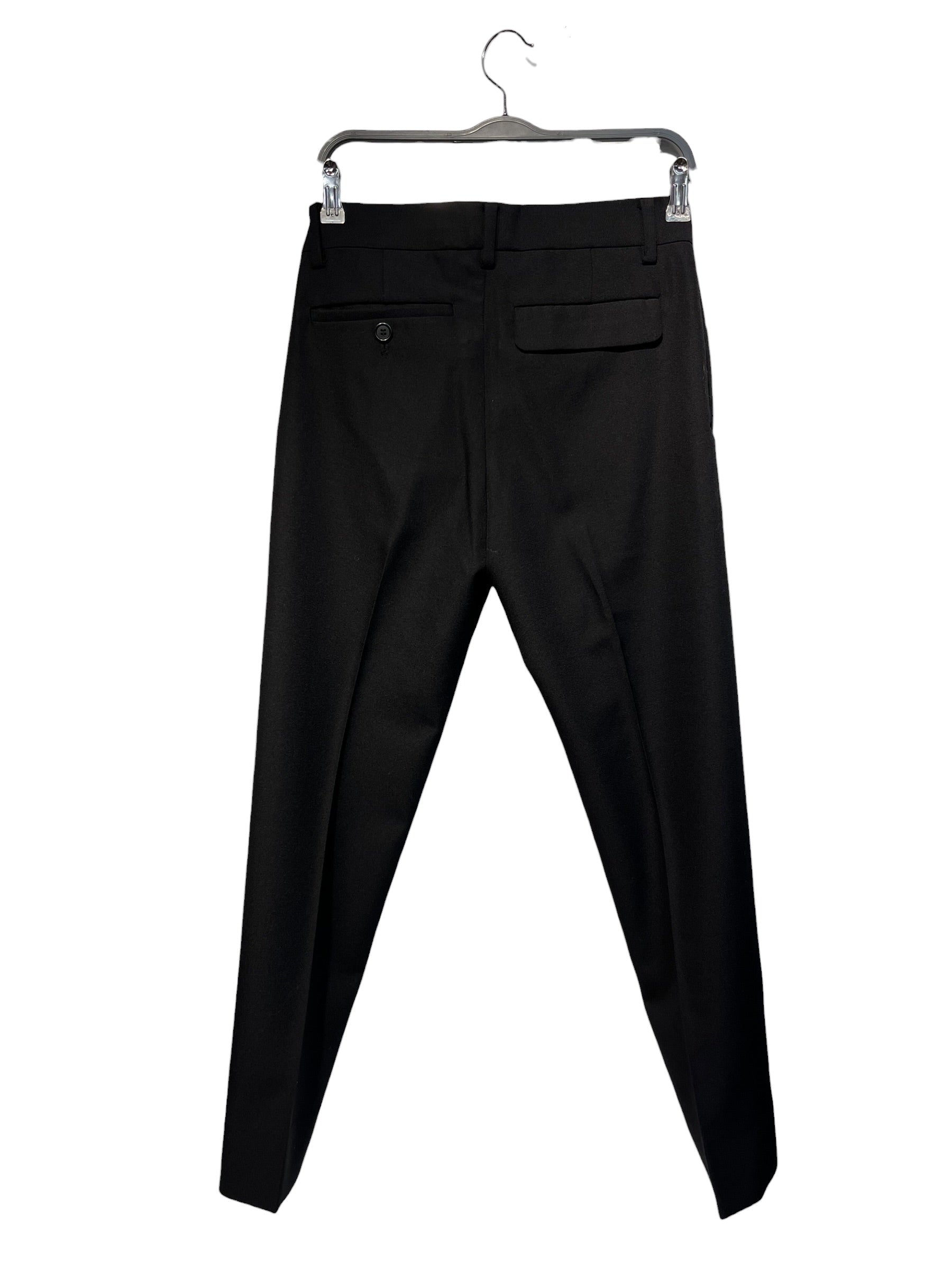 UNDERCOVER/Slacks/3/Cotton/BLK/dobby pintucked view 2