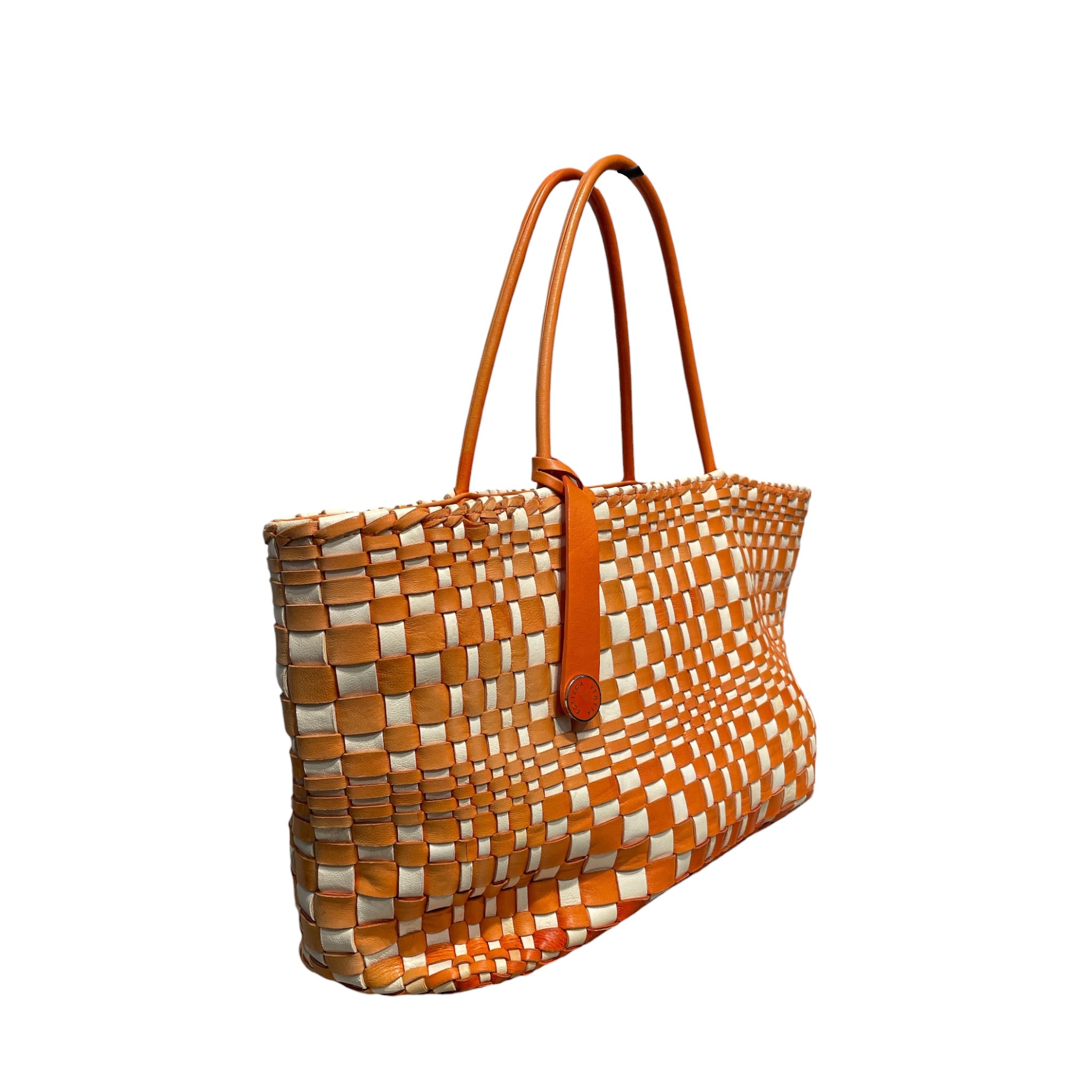 BOTTEGA VENETA/Tote Bag/All Over Print/Leather/ORN/intrecciato woven view 3