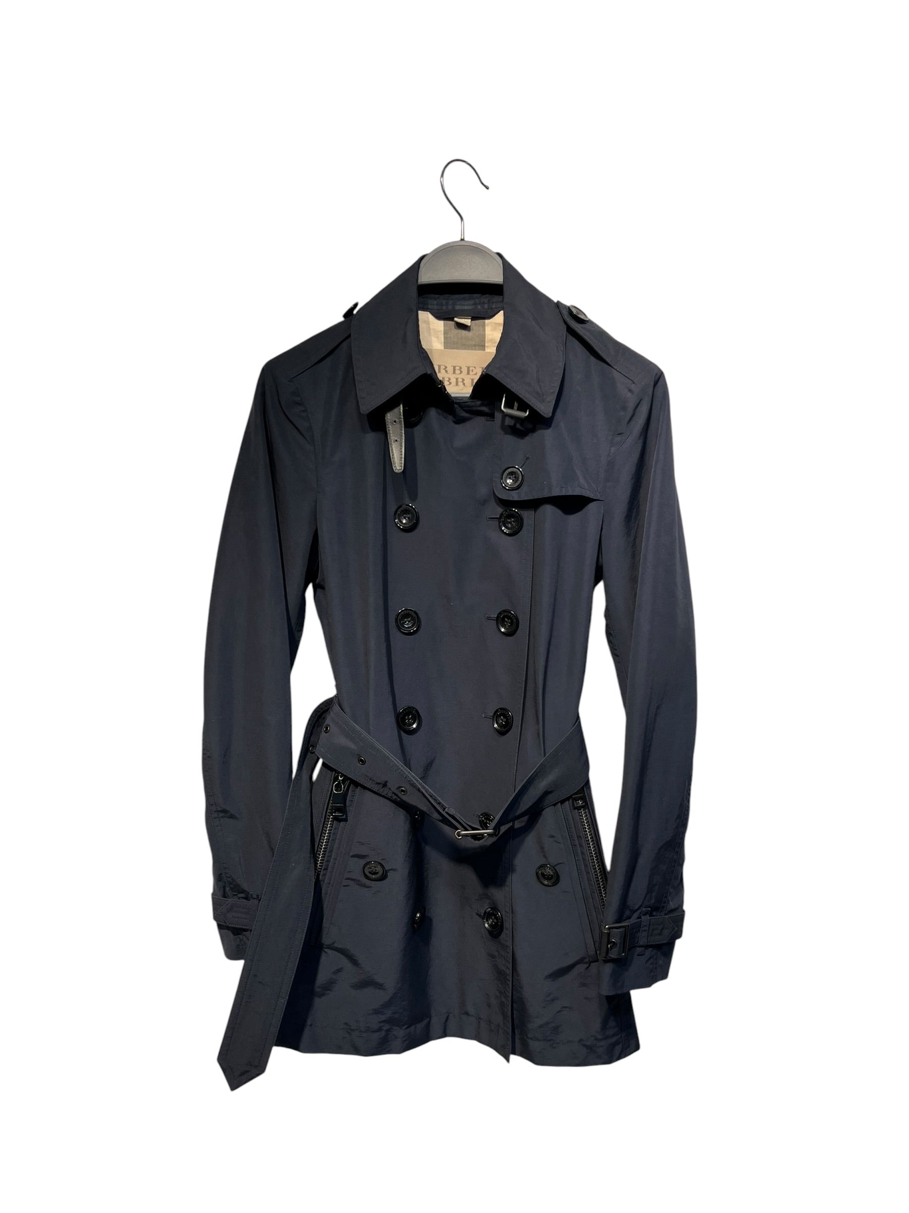 BURBERRY BRIT/Trench Coat/2/Cotton/NVY/ view 1