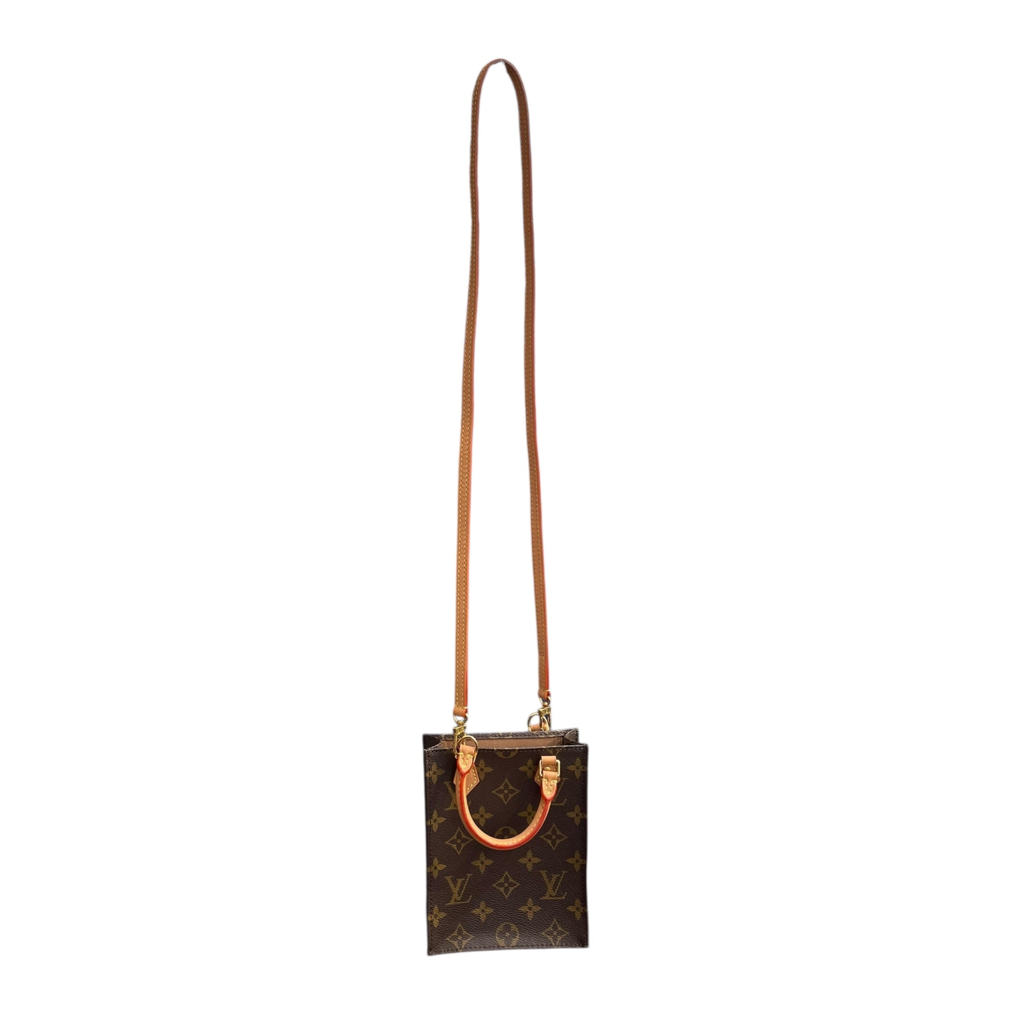 LOUIS VUITTON/Cross Body Bag/Monogram/Leather/BRW/louis vuitton view 1