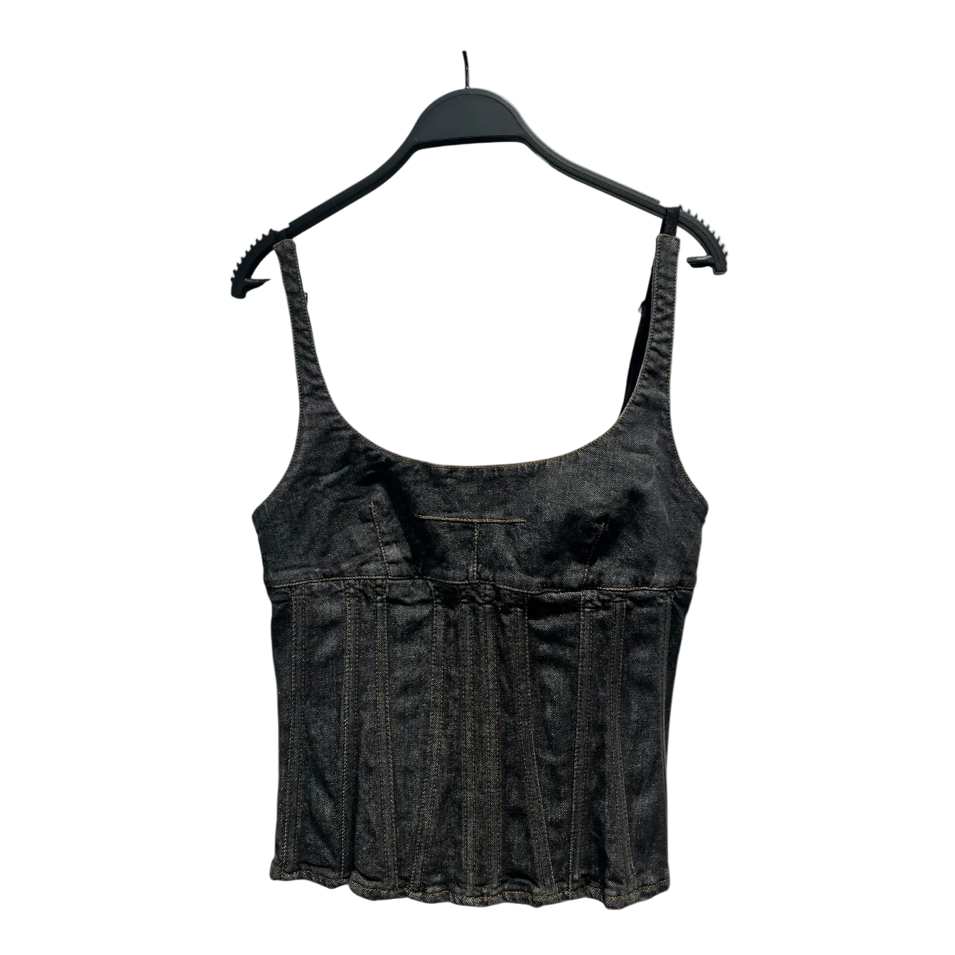 DOLCE&GABBANA/Vest/M/Denim/GRY/Corset Vintage view 1