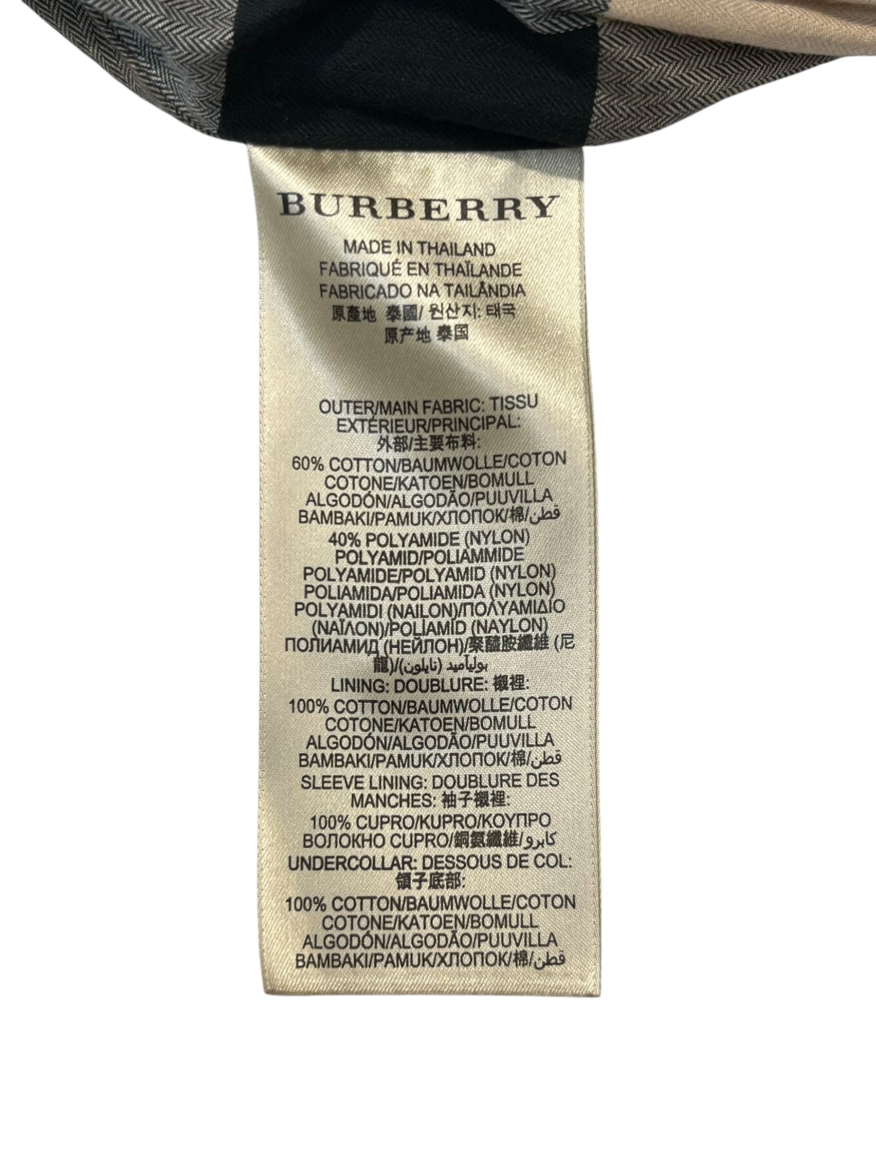 BURBERRY BRIT/Trench Coat/2/Cotton/NVY/ view 5