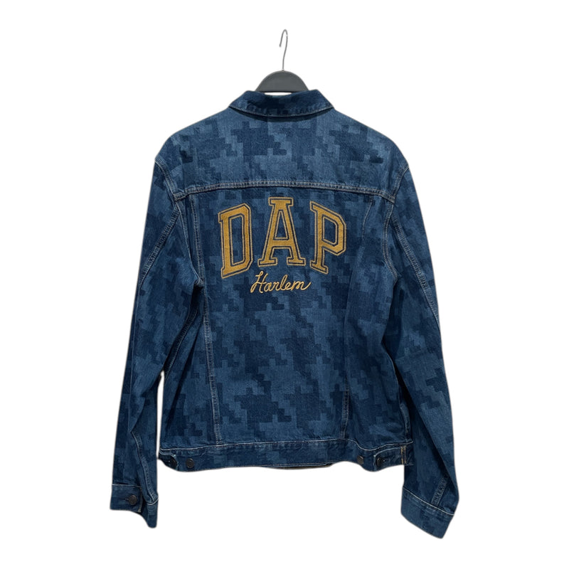 GAP/Denim Jkt/L/Denim/NVY/All Over Print/DAPPER DAN