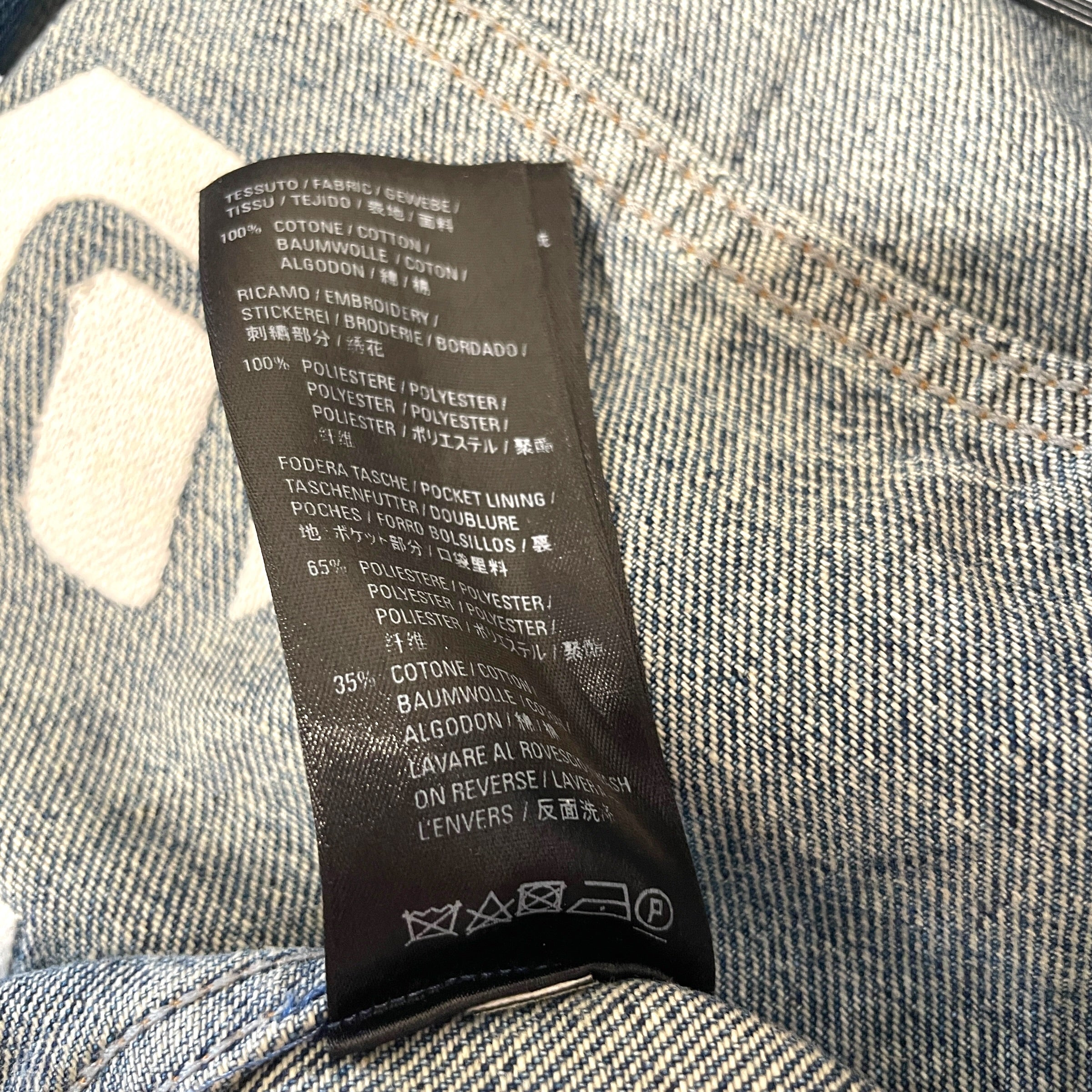 BALENCIAGA/Denim Jkt/36/Cotton/BLU/ view 4