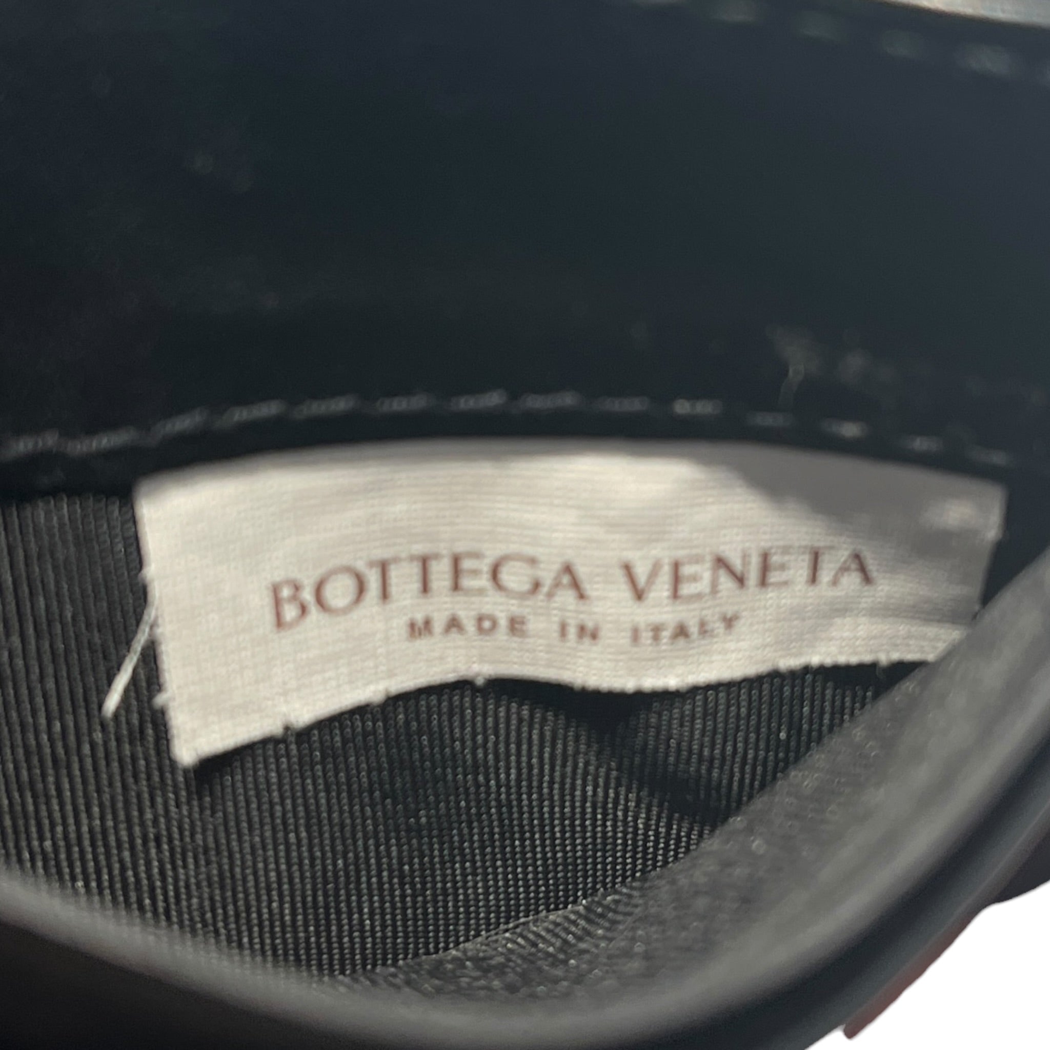 BOTTEGA VENETA/Wallet/Leather/BLK/WOVEN LEATHER CARD CASE view 5