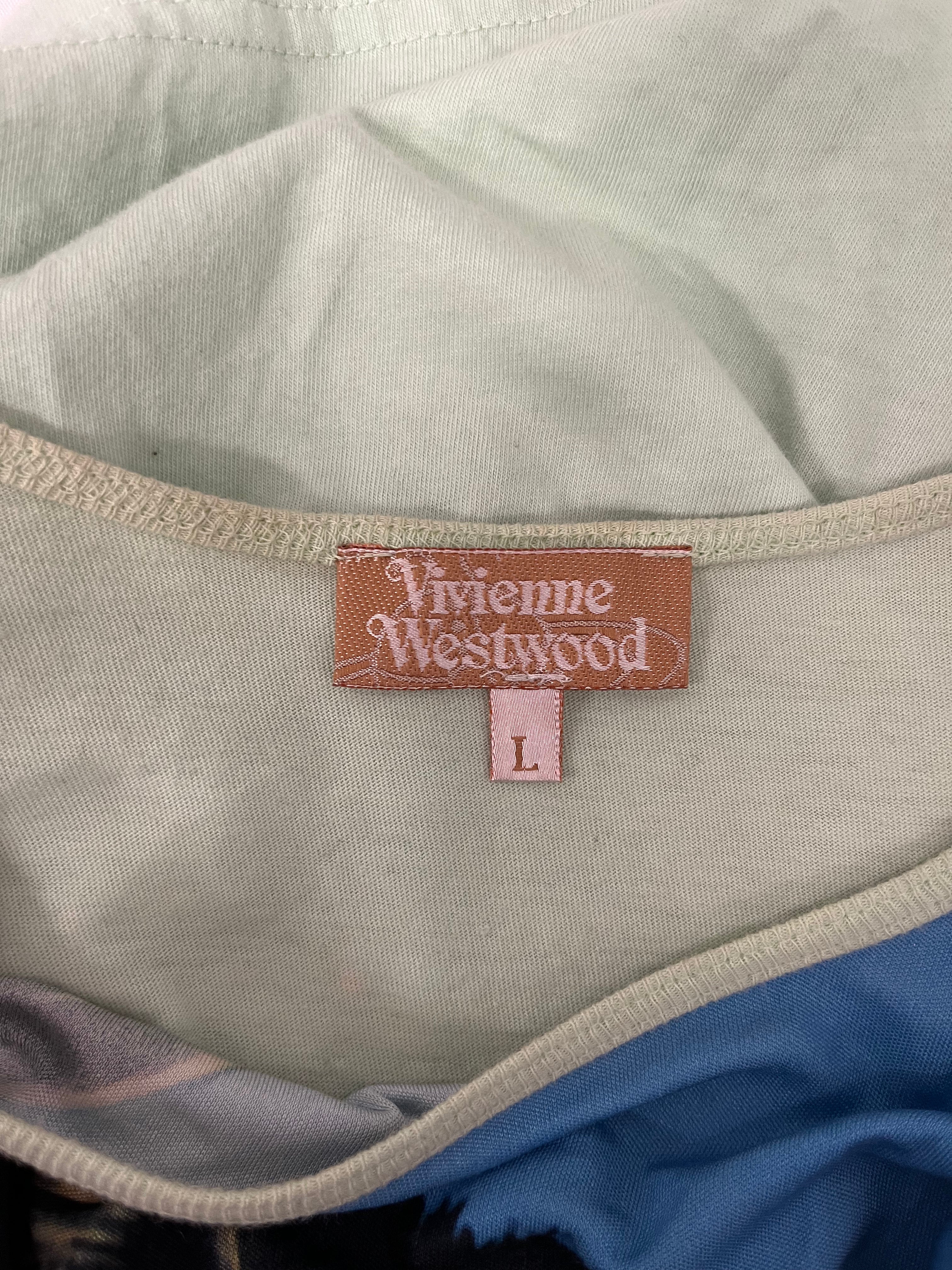 Vivienne Westwood/T-Shirt/L/Cotton/GRN/CAT view 3