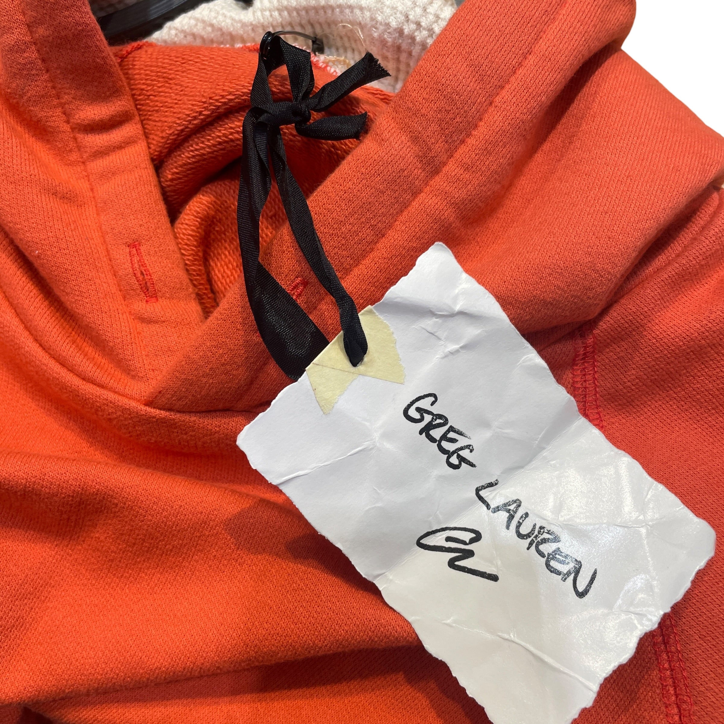 GREG LAUREN/Hoodie/Cotton/ORN/Thermal Lined Hoodie view 4