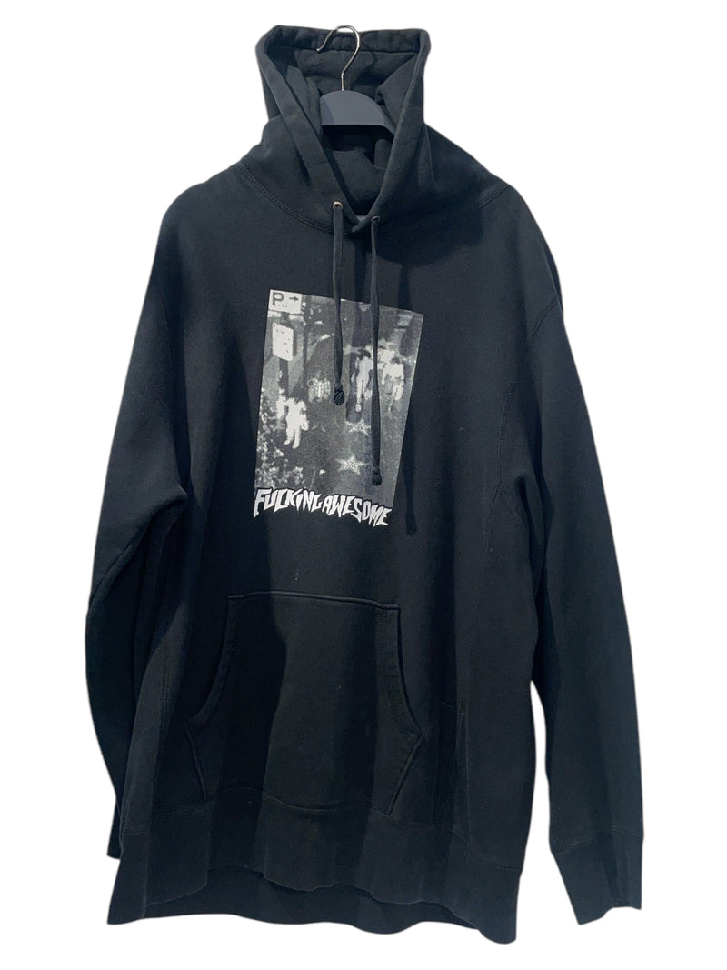 Fucking Awesome/Hoodie/XL/Cotton/BLK/
