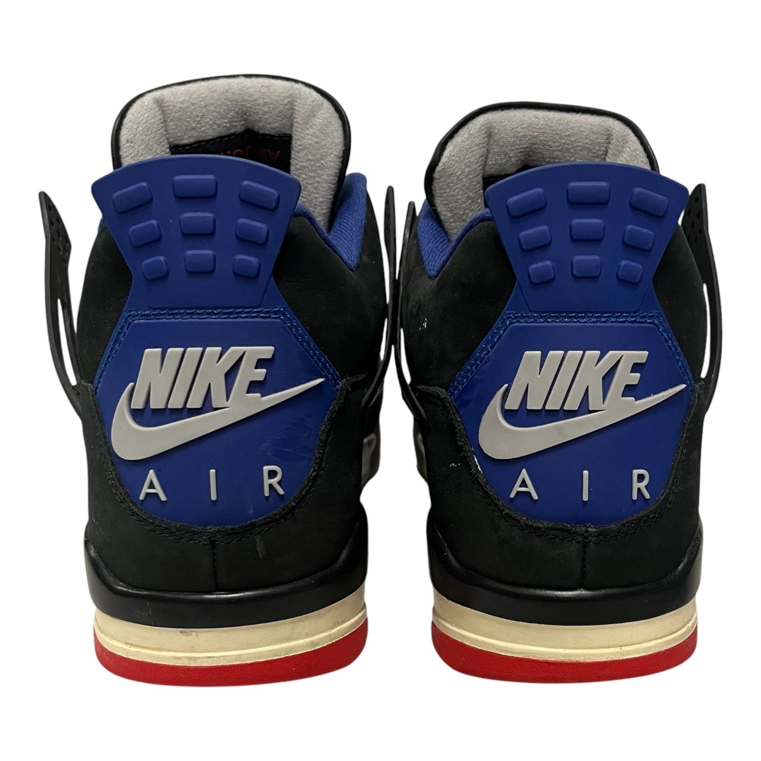 NIKE/Hi-Sneakers/US 13/Leather/BLK/JORDAN 4 RARE AIR BLUE view 3