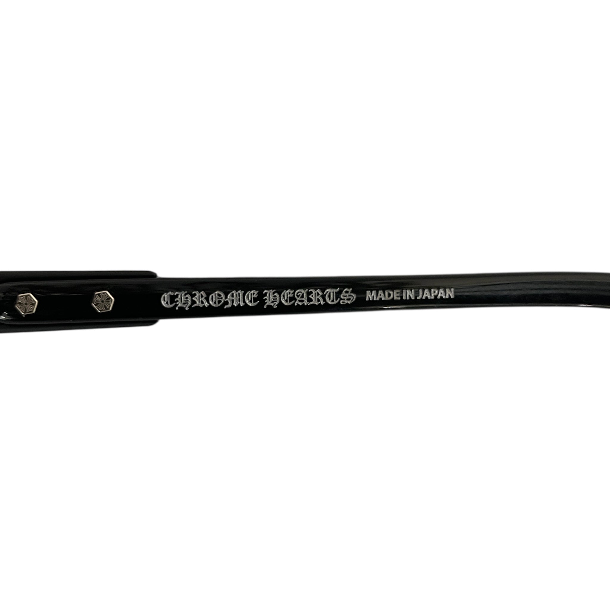 CHROME HEARTS/Glasses/Plastic/BLK/ view 3