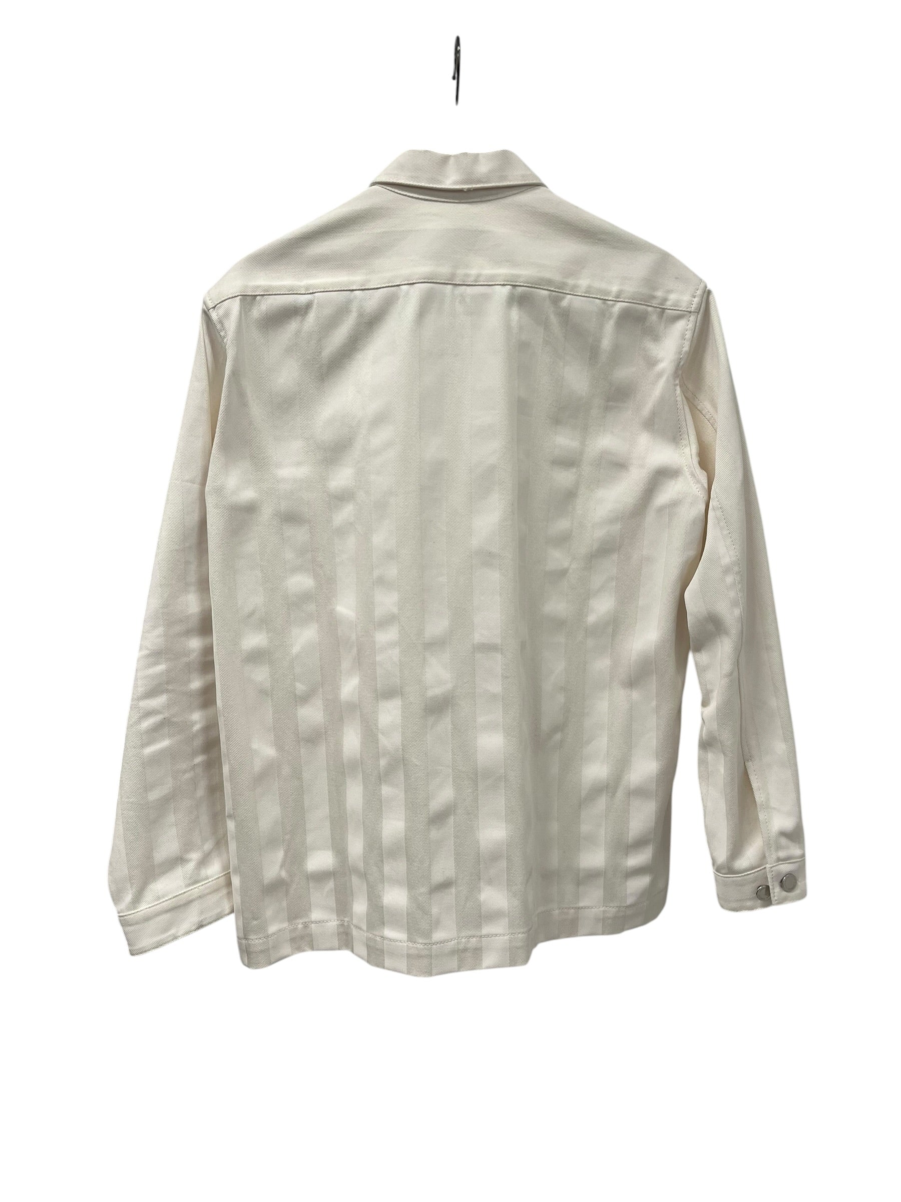 SUNNEI/Denim Jkt/M/Cotton/WHT/Stripe/SHIRT / JACKET VERTICAL STRIPE view 2