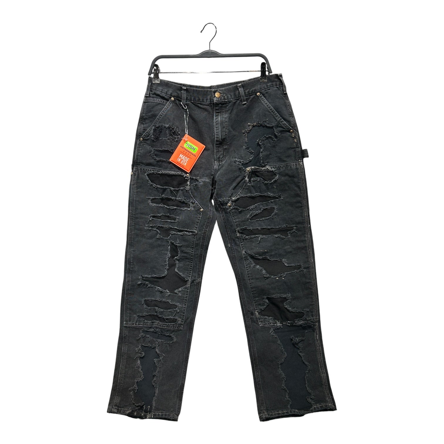 NOTSONORMAL/Pants/30/Cotton/BLK/CARHARTT REWORKED view 1