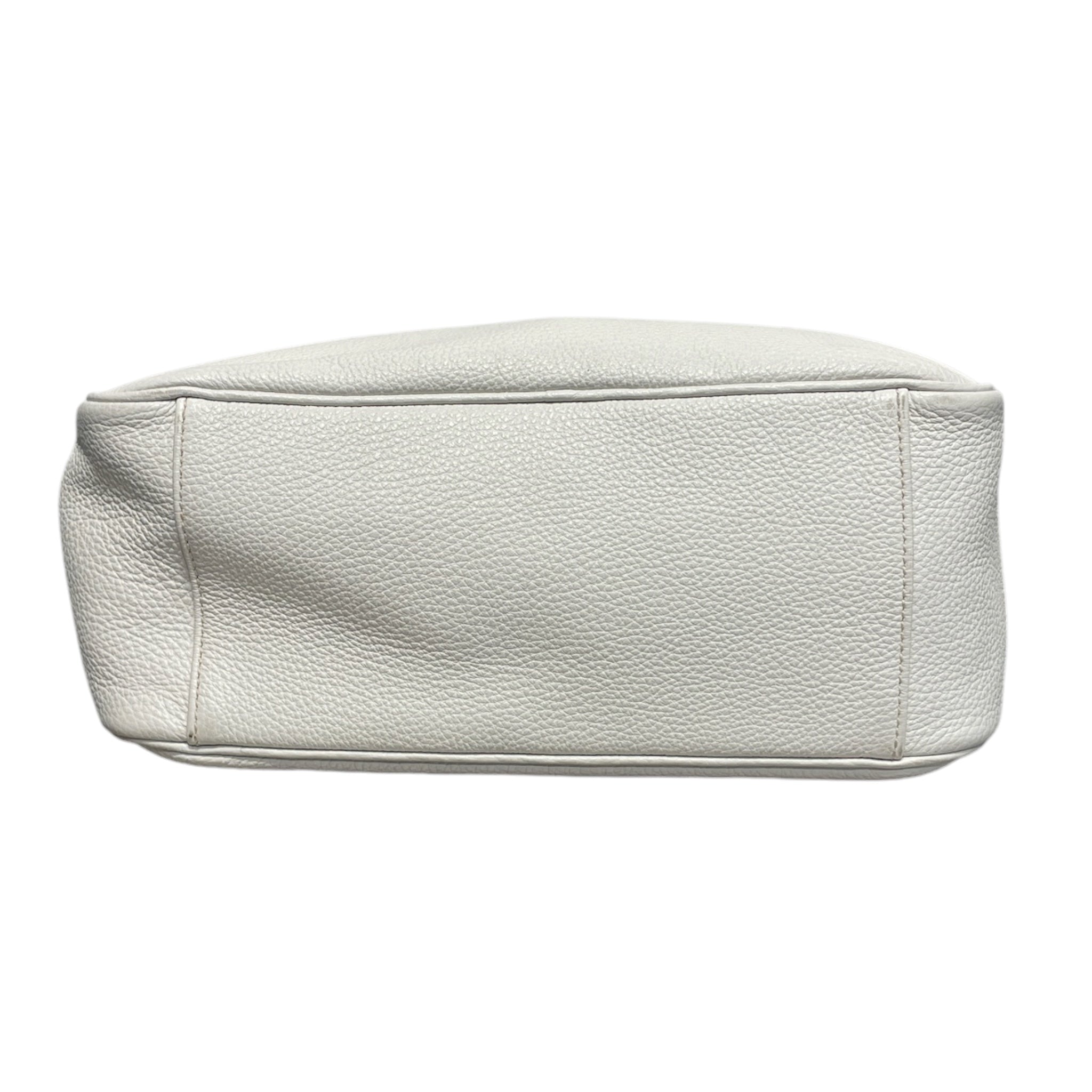 PRADA/Tote Bag/Leather/WHT/WHITE LOGO view 3