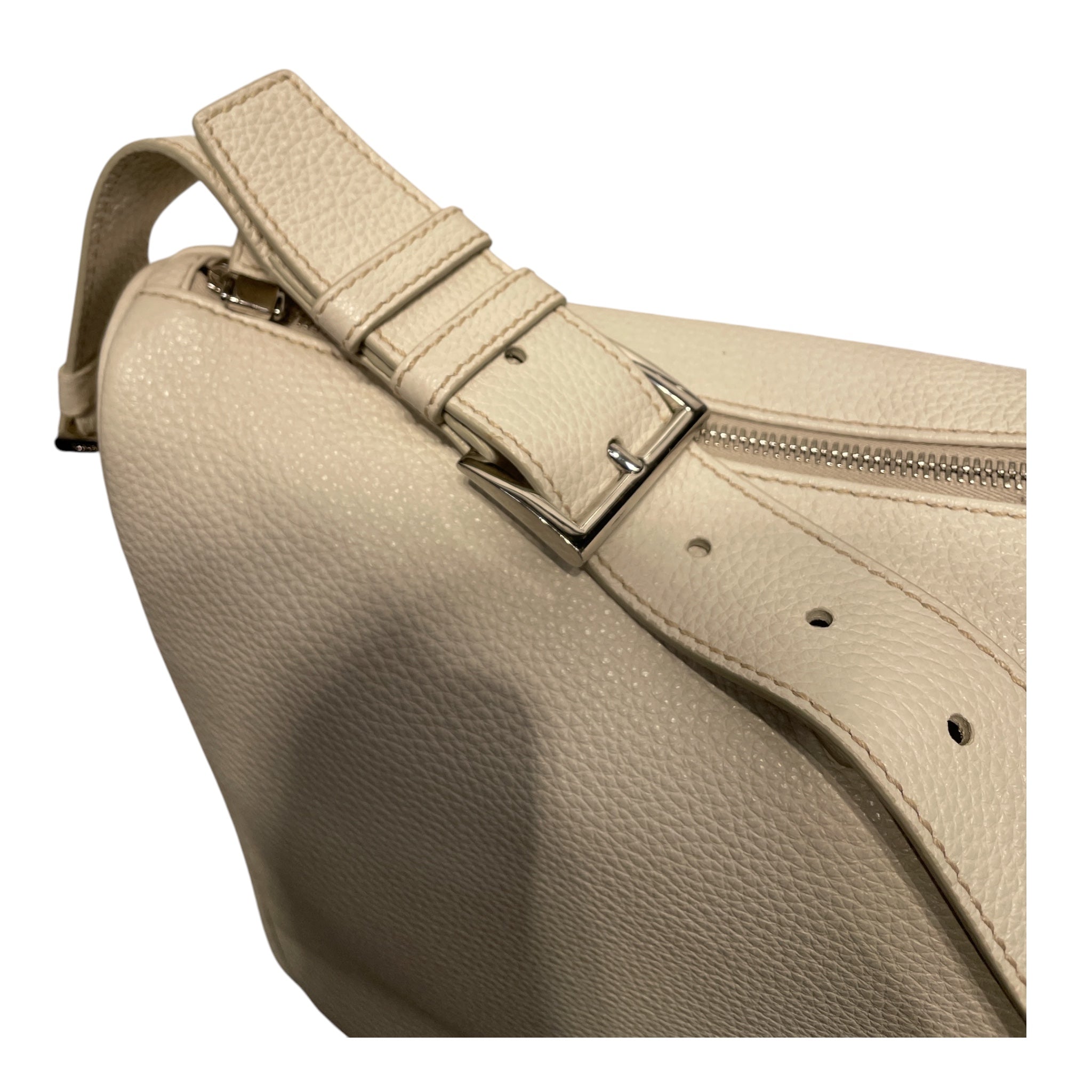 PRADA/Tote Bag/Leather/WHT/WHITE LOGO view 6