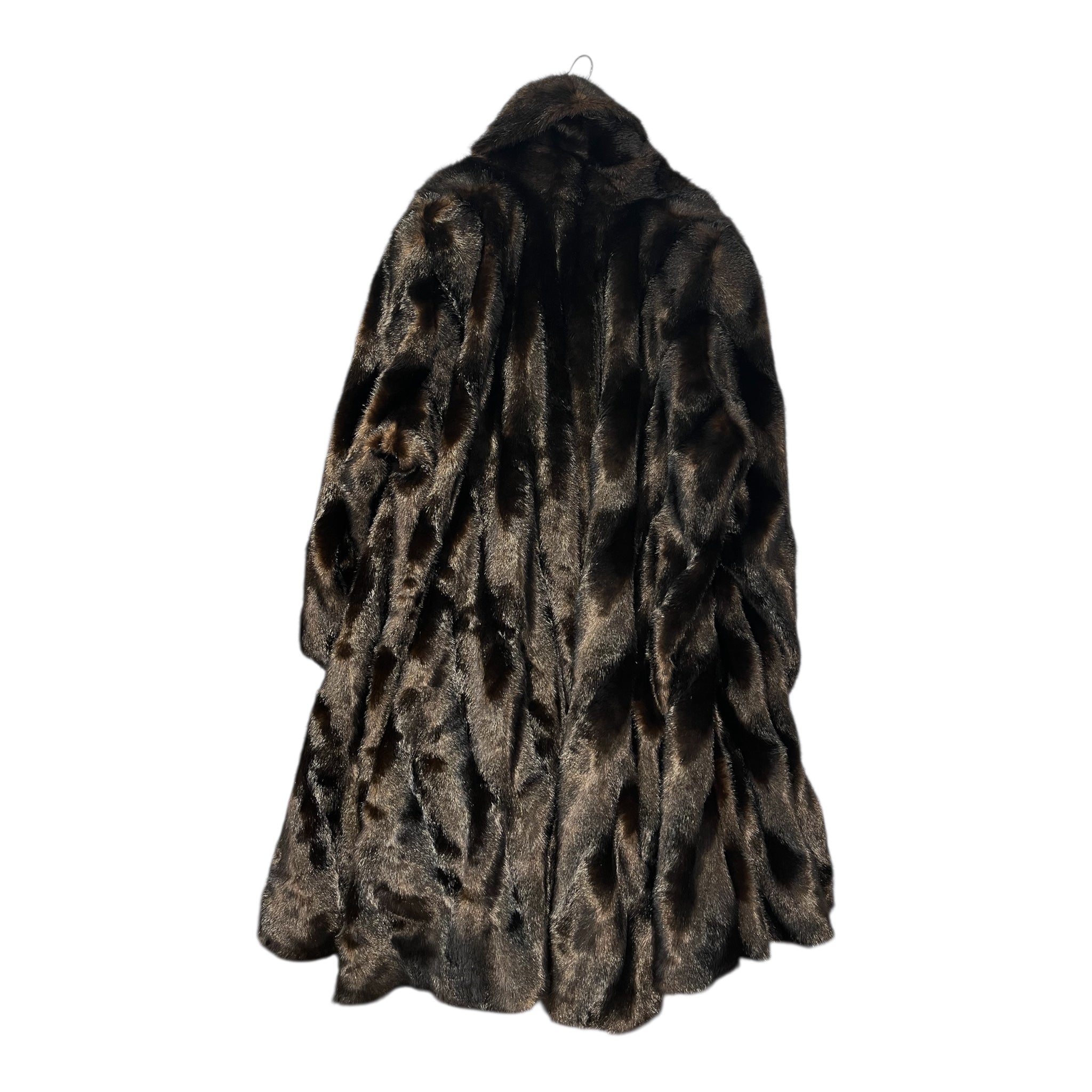 BALENCIAGA/Coat/38/Fake Fur/BRW/DISSTRESSED BOTTOM view 2