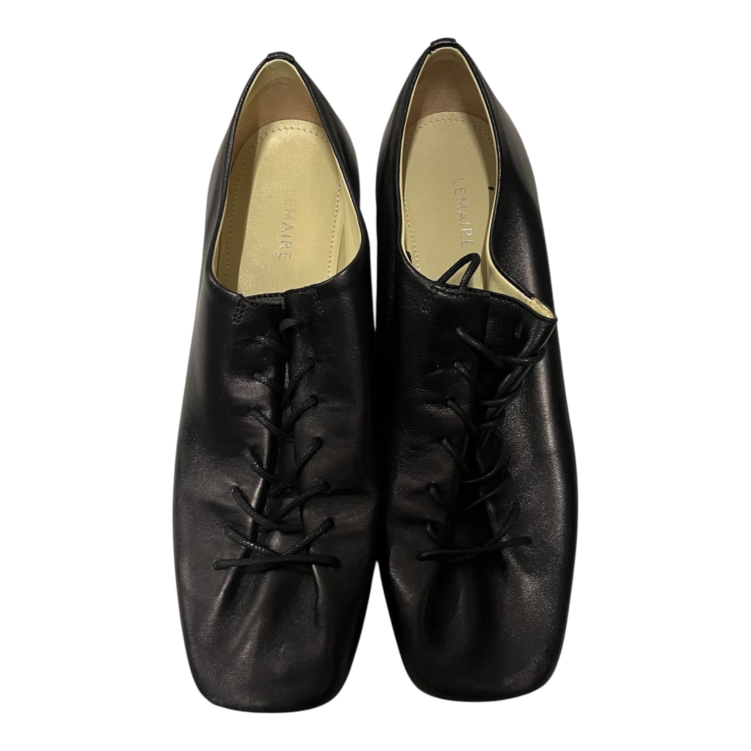 LEMAIRE/Shoes/EU 38/Leather/BLK/SOURIS DERBY view 4