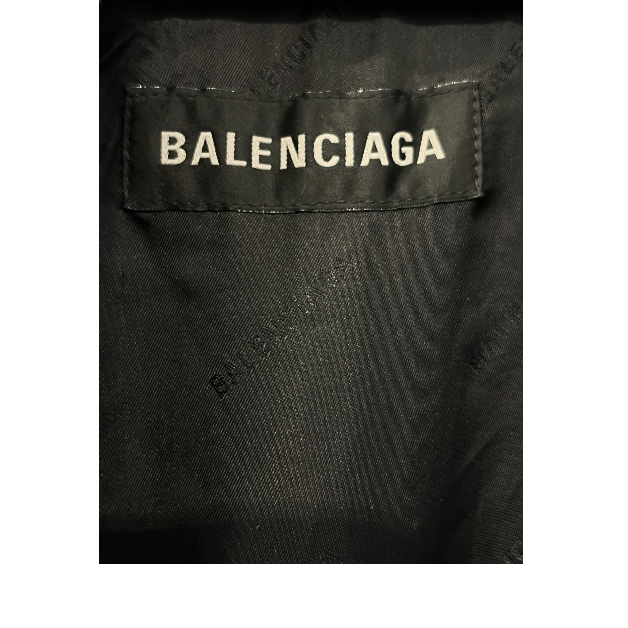 BALENCIAGA/Coat/38/Fake Fur/BRW/DISSTRESSED BOTTOM view 3