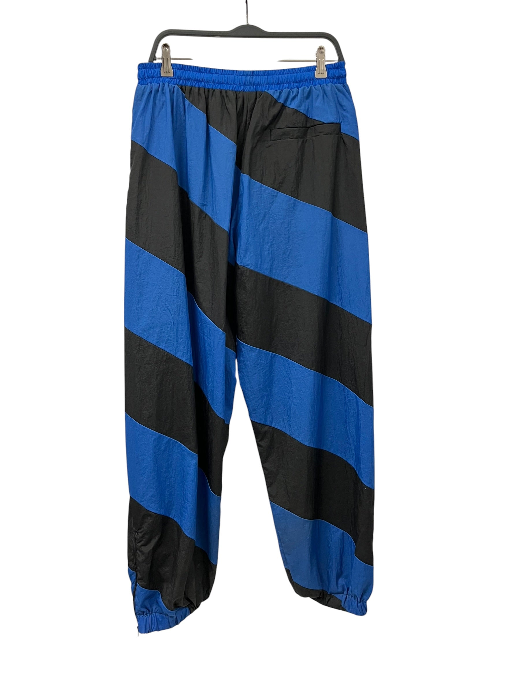 MARNI/Pants/46/Nylon/BLU/Stripe/BLACK/BLUE TRACK PANTS view 2