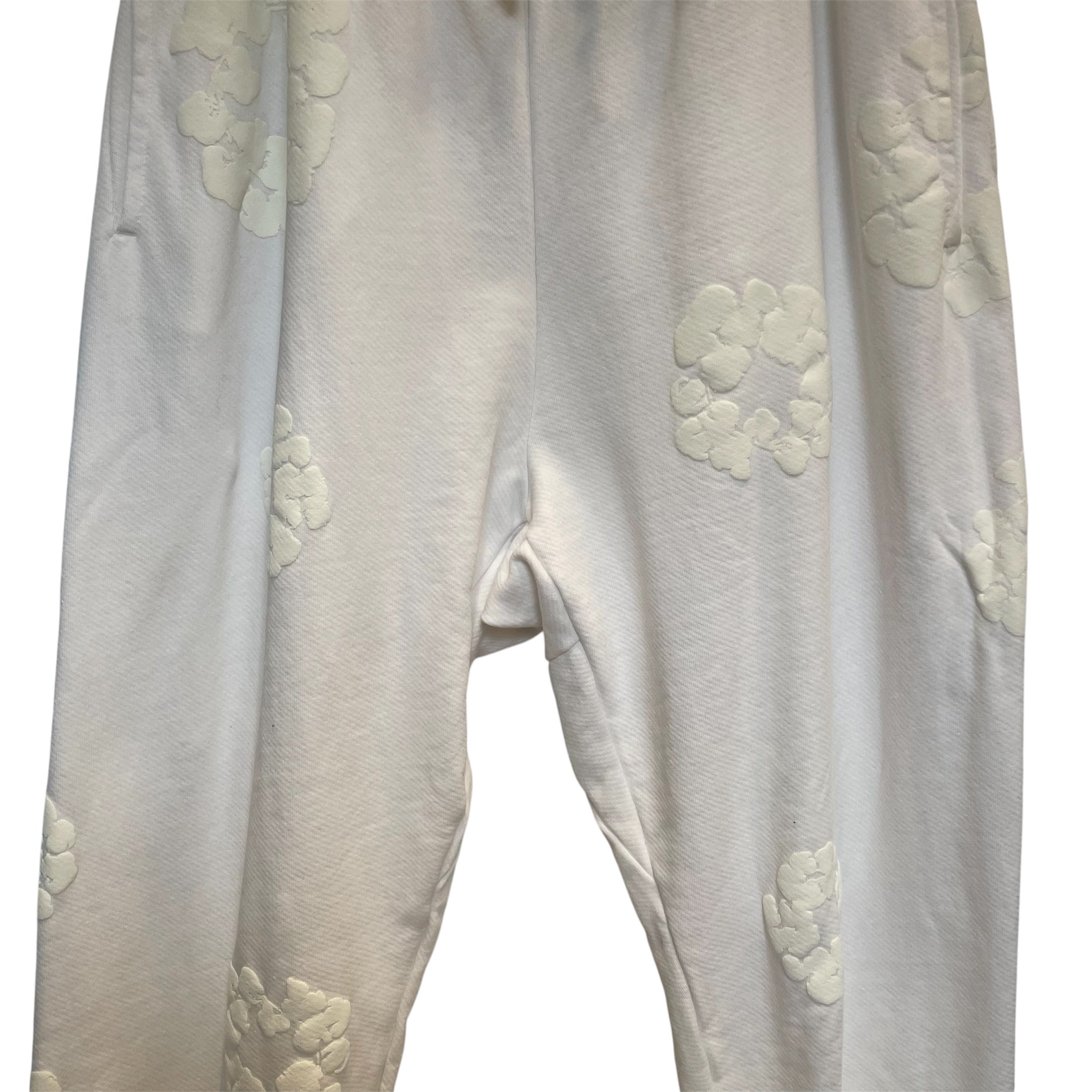DENIM TEARS/Pants/L/Cotton/WHT/Graphic/ view 3