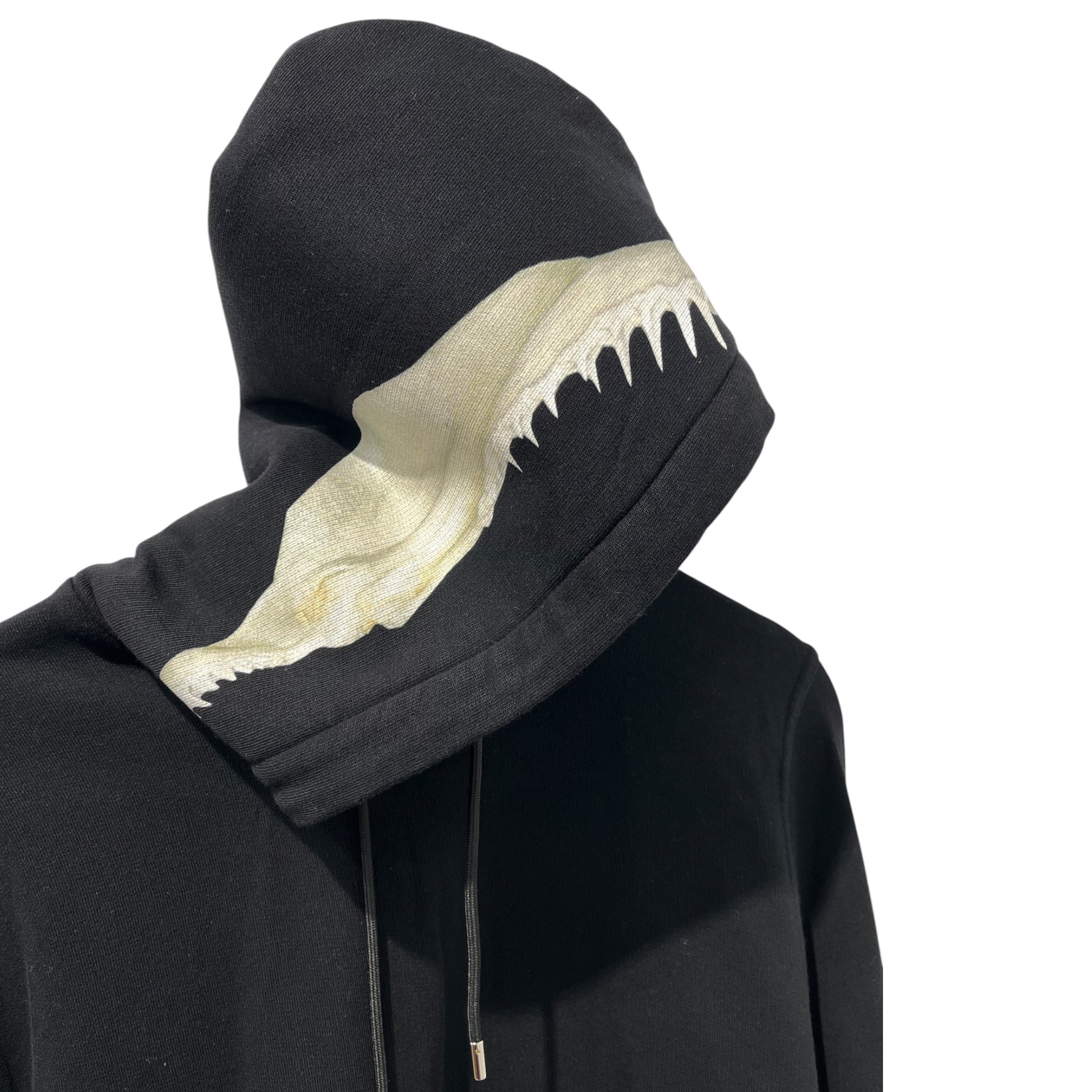 GIVENCHY/Hoodie/S/Cotton/BLK/TISCI ERA SHARK JAWS HOODIE view 5