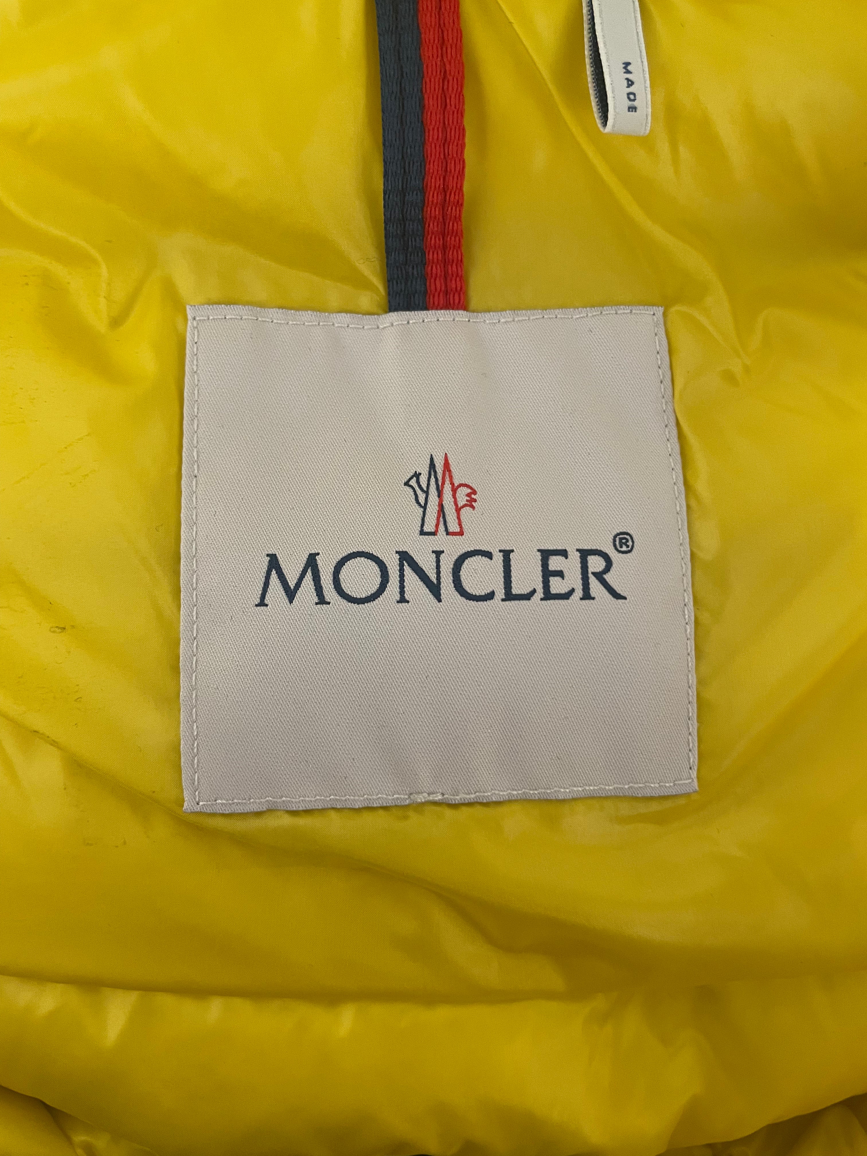 MONCLER/Puffer Vest/2/Nylon/YEL/GLYGOS DOWN VEST view 3
