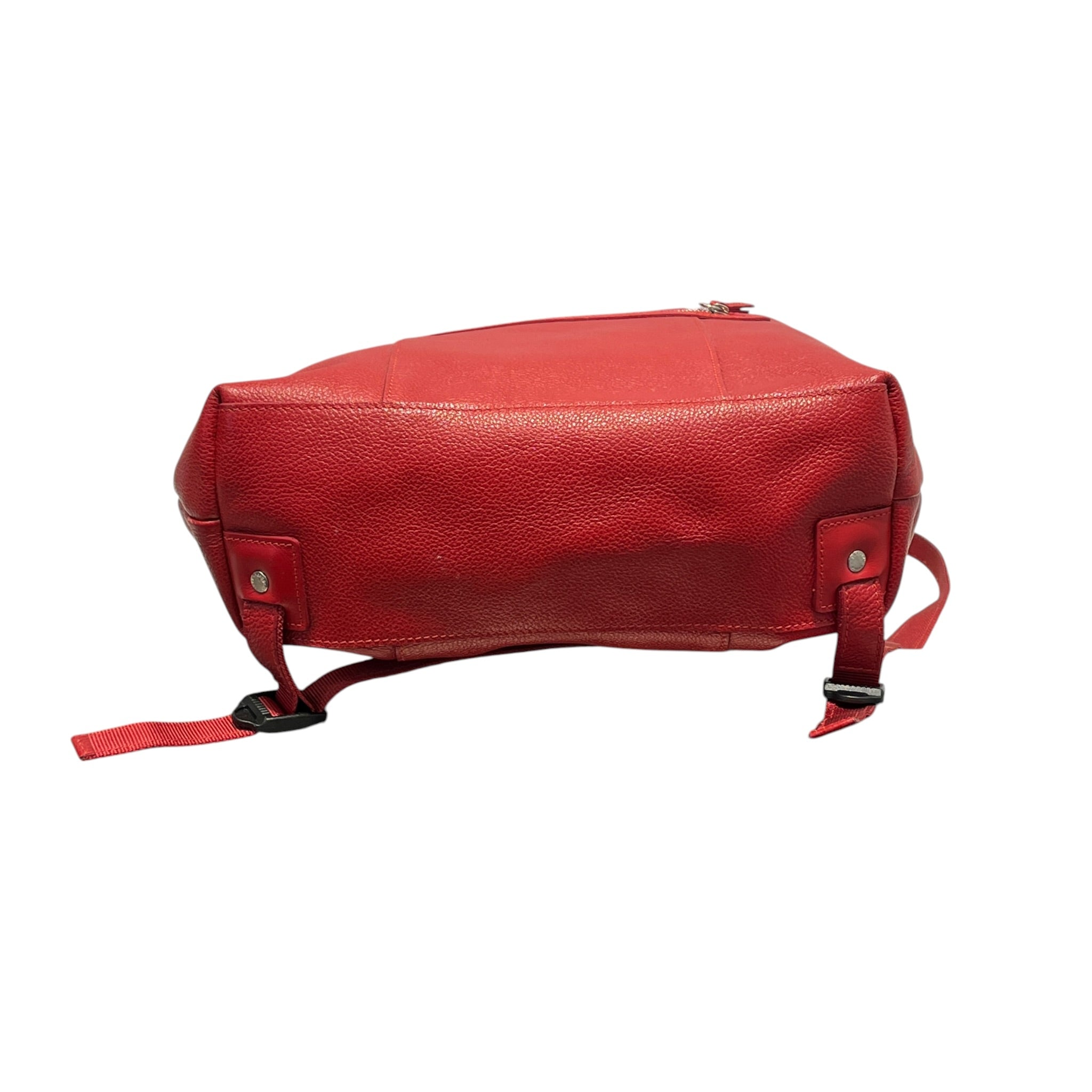 LONGCHAMP/Backpack/Leather/RED/LE FOULONNE BACKPACK view 3