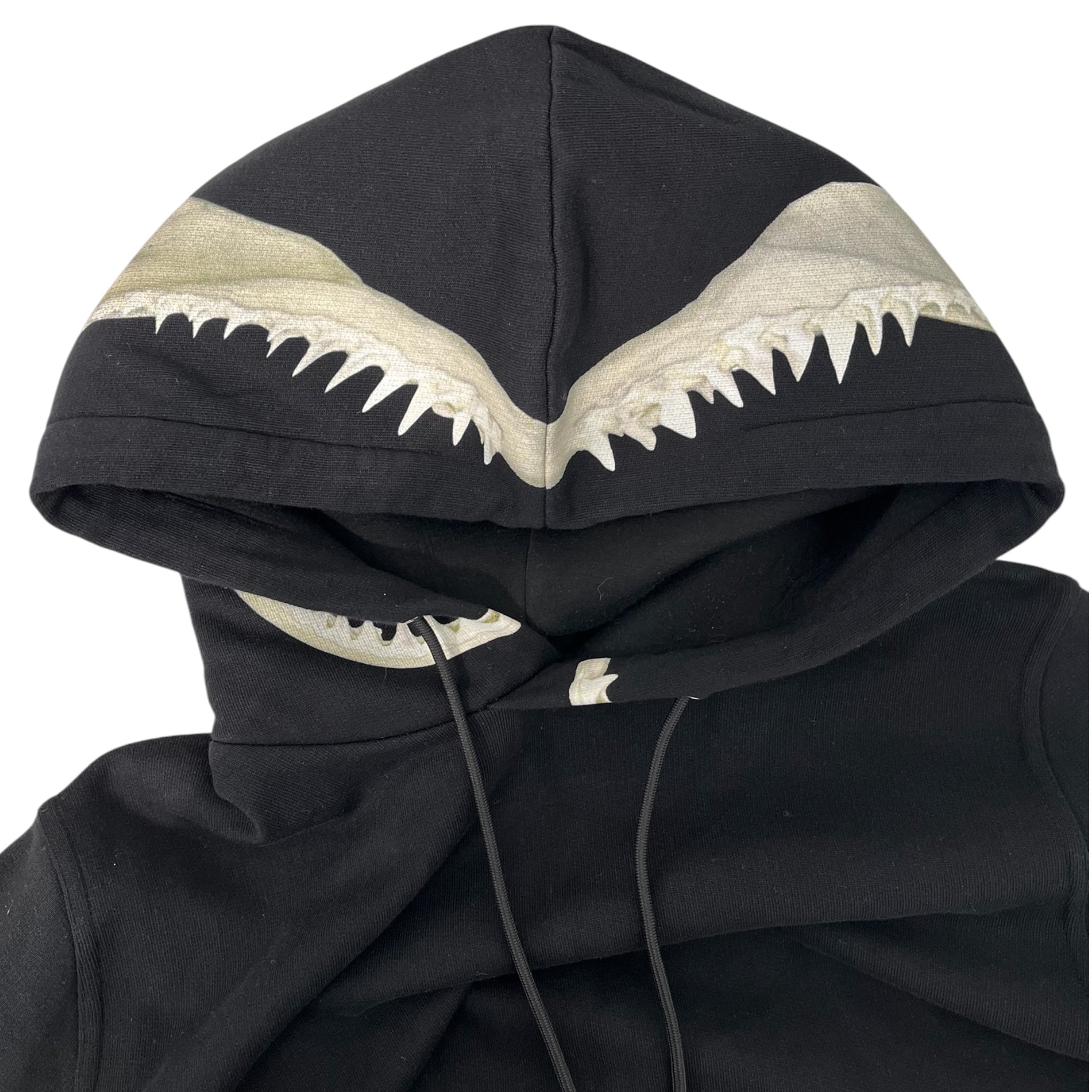 GIVENCHY/Hoodie/S/Cotton/BLK/TISCI ERA SHARK JAWS HOODIE view 7